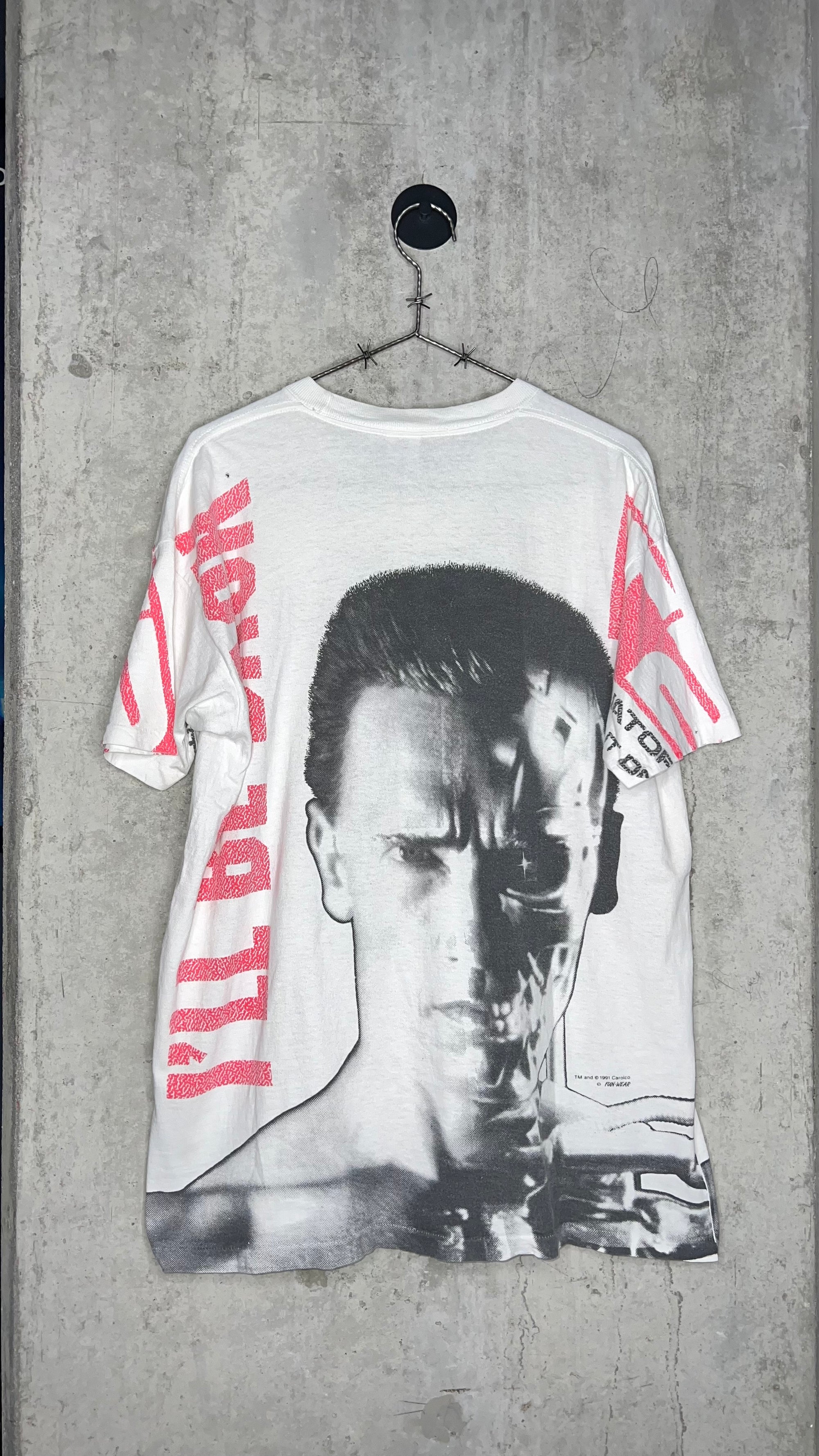 TERMINATOR 2 | RARE T-UNIT DOUBLE SIDED AOP TEE