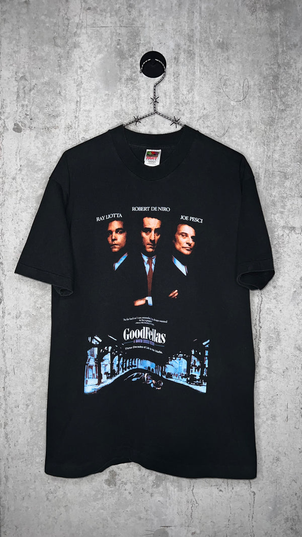 GOODFELLAS POSTER PRINT MOVIE TEE | ROBERT DE NIRO, JOE PESCI & RAY LIOTTA
