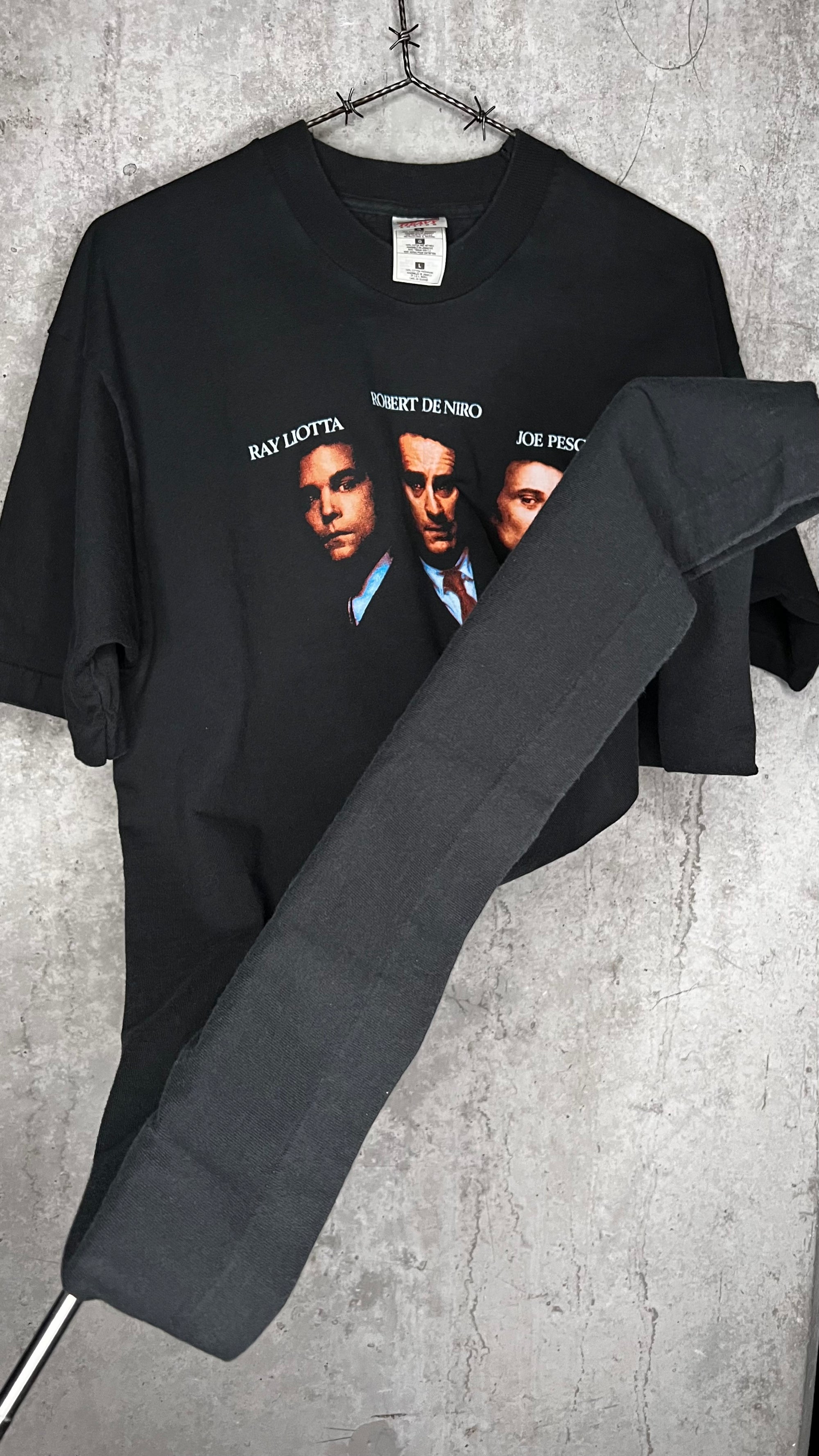 GOODFELLAS POSTER PRINT MOVIE TEE | ROBERT DE NIRO, JOE PESCI & RAY LIOTTA