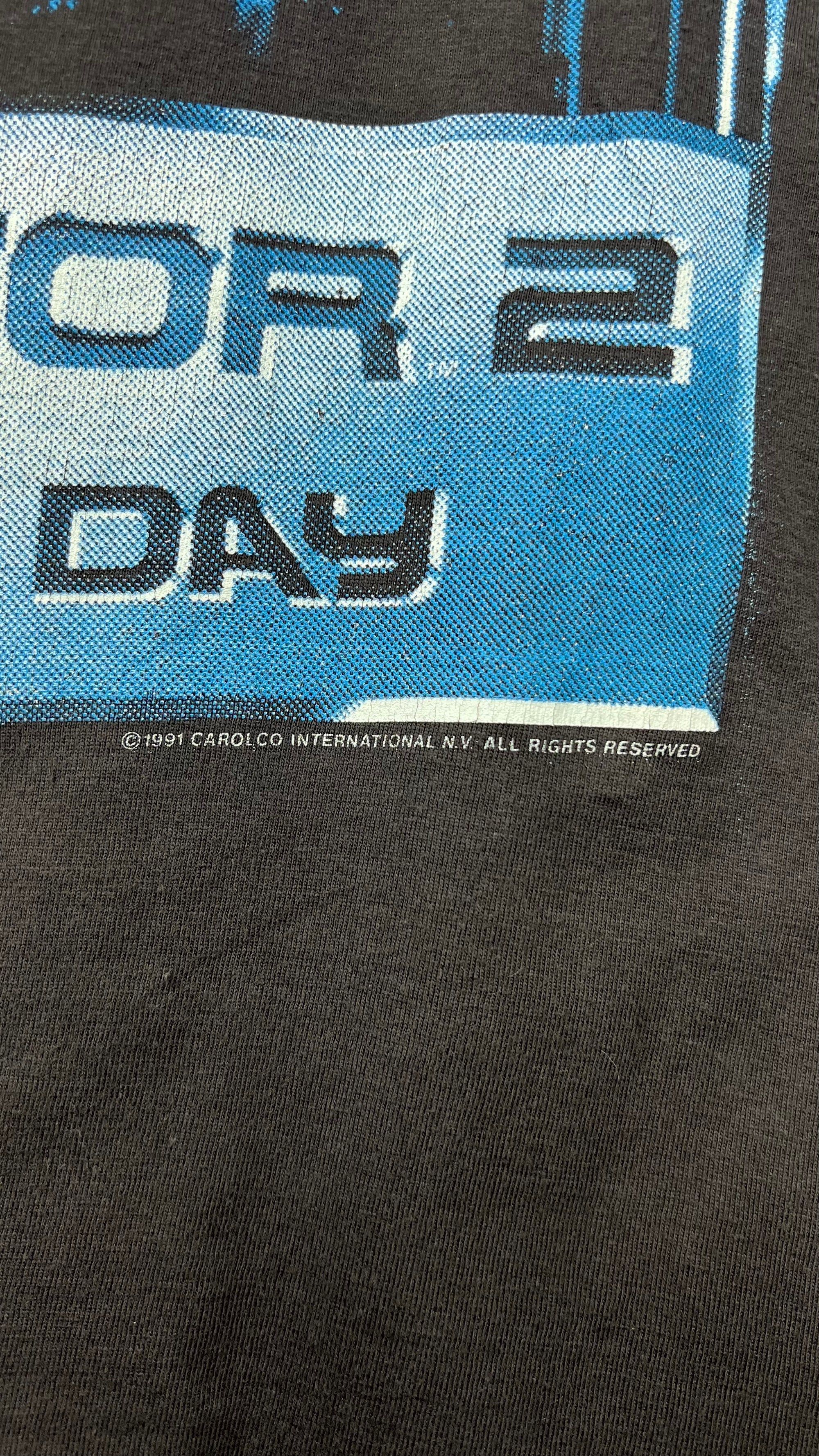 TERMINATOR 2 JUDGMENT DAY MOVIE PROMO TEE | BIG T-UNIT