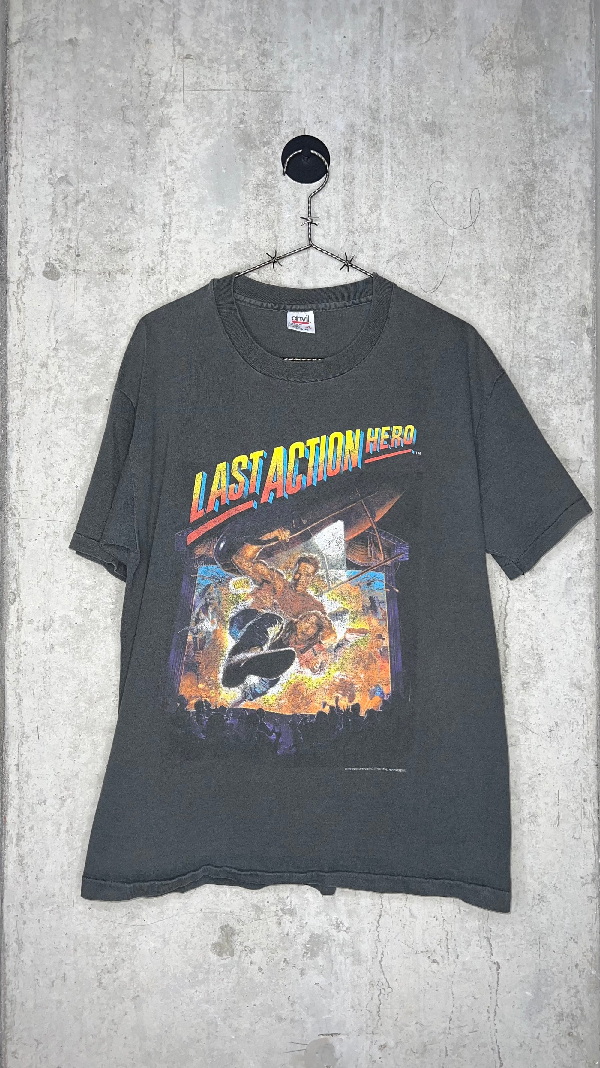 LAST ACTION HERO MOVIE POSTER TEE | ARNOLD SCHWARZENEGGER