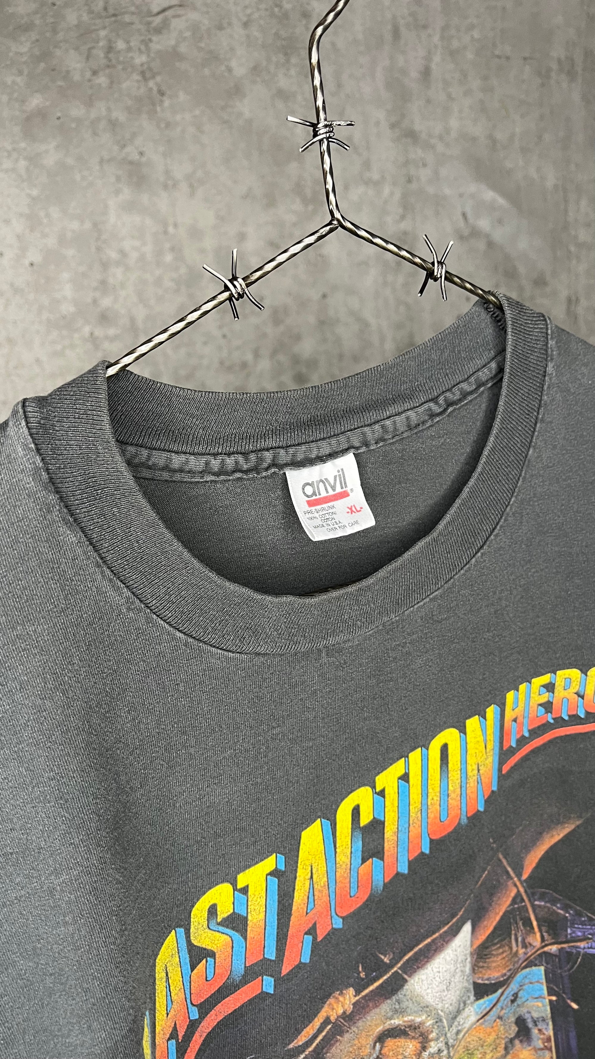 LAST ACTION HERO MOVIE POSTER TEE | ARNOLD SCHWARZENEGGER