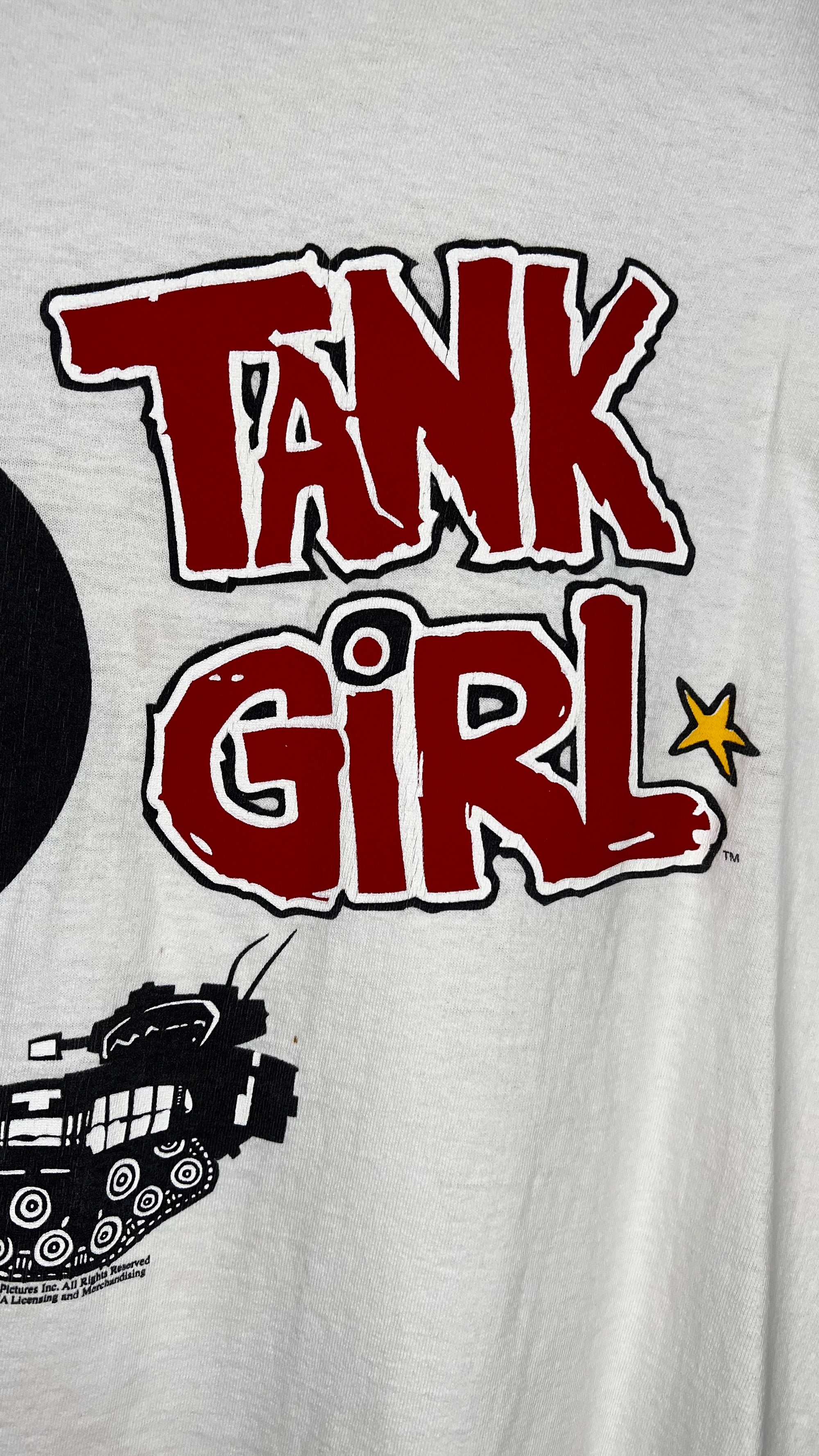 TANK GIRL MOVIE PROMO TEE | TANK & 8-BALL