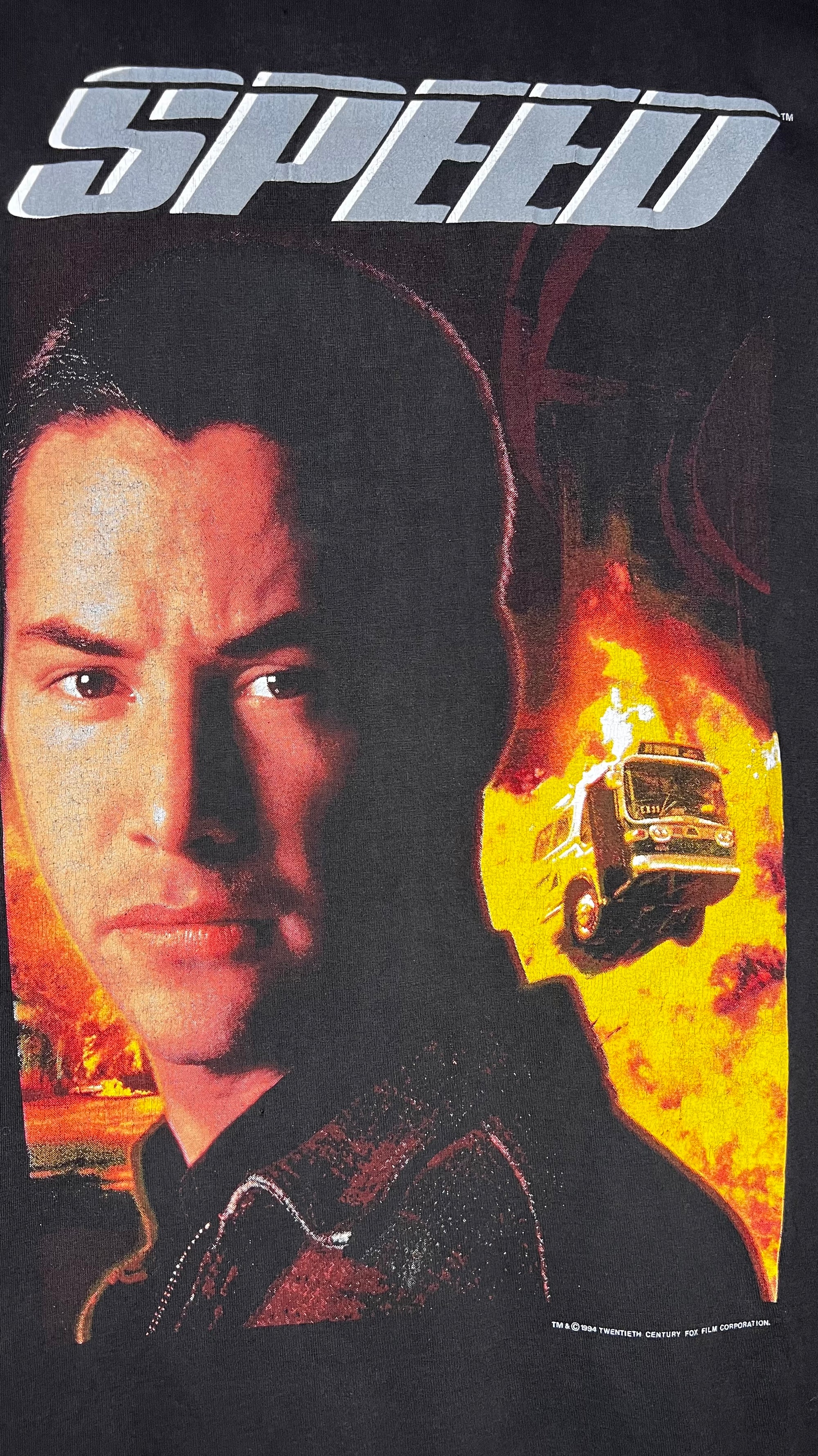 SPEED MOVIE TEE | BIG FACE KEANU REEVES