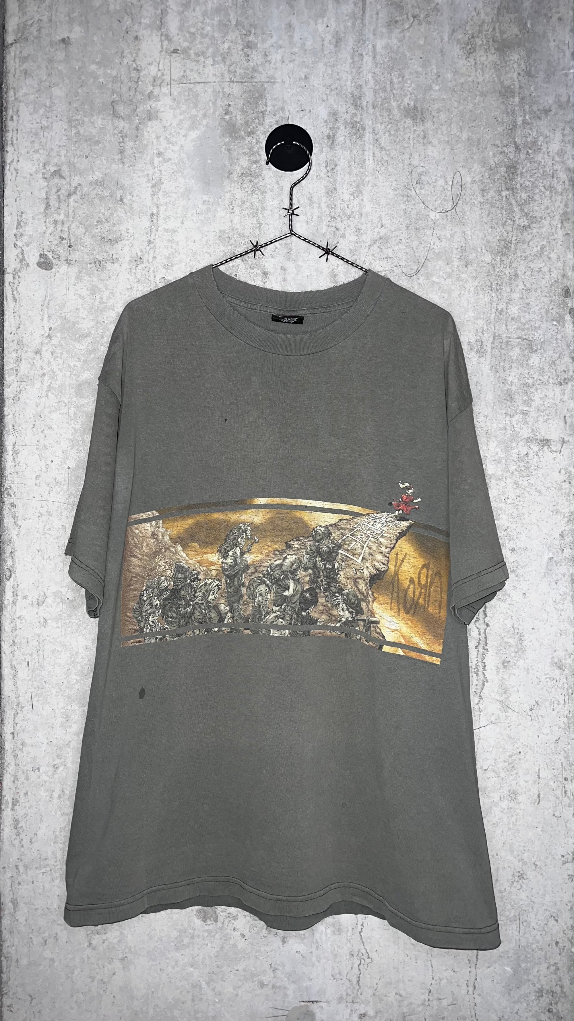 KORN FOLLOW THE LEADER ALBUM TOUR TEE FADER