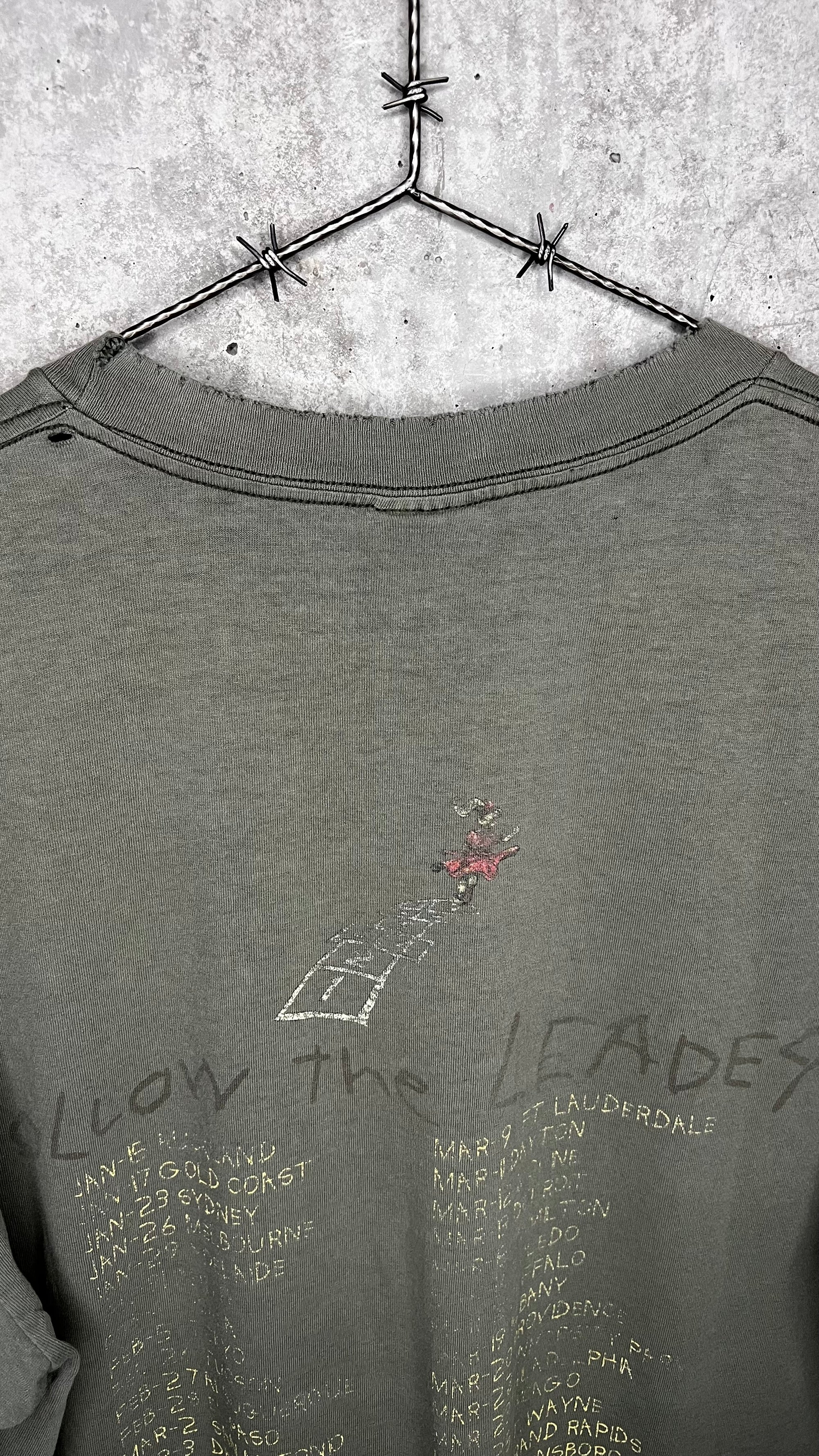 KORN FOLLOW THE LEADER ALBUM TOUR TEE FADER