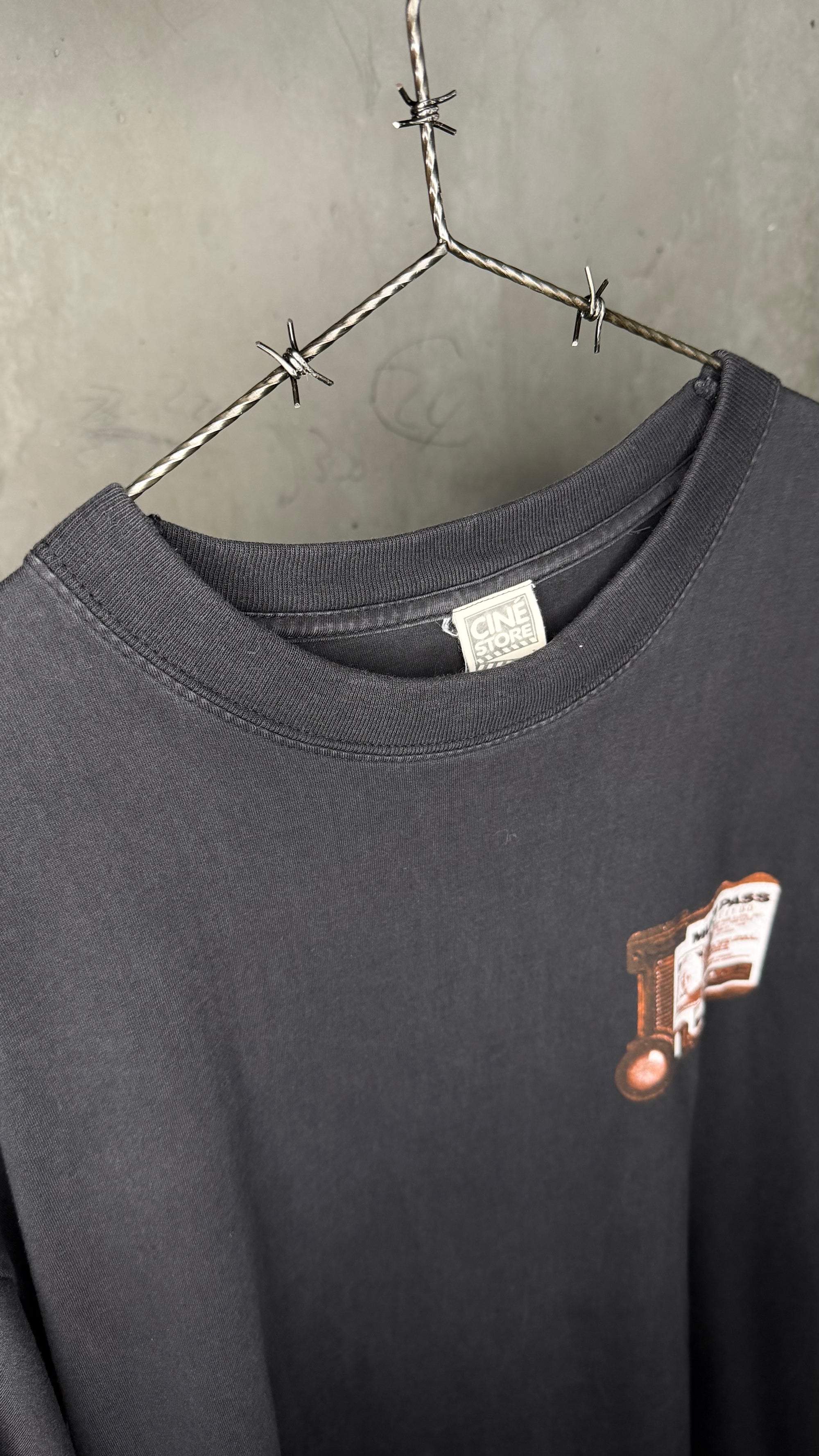 THE FIFTH ELEMENT FRENCH EURO MOVIE PROMO TEE | MULTIPASS & LEELOO SOLO | MILLA JOVOVICH