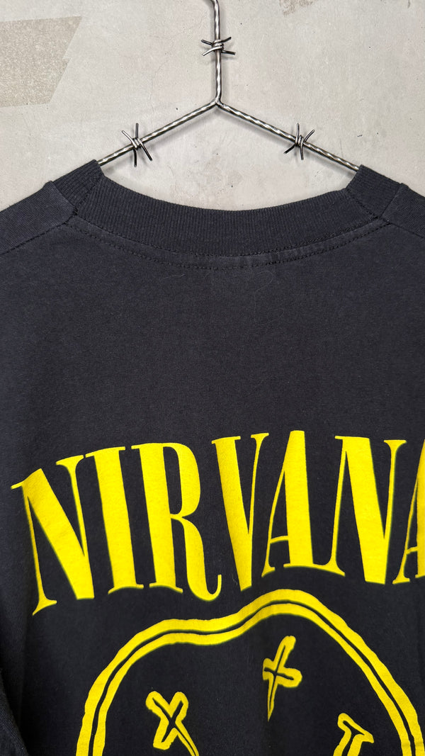 NIRVANA KURT COBAIN SUICIDE NOTE LONG SLEEVE TEE