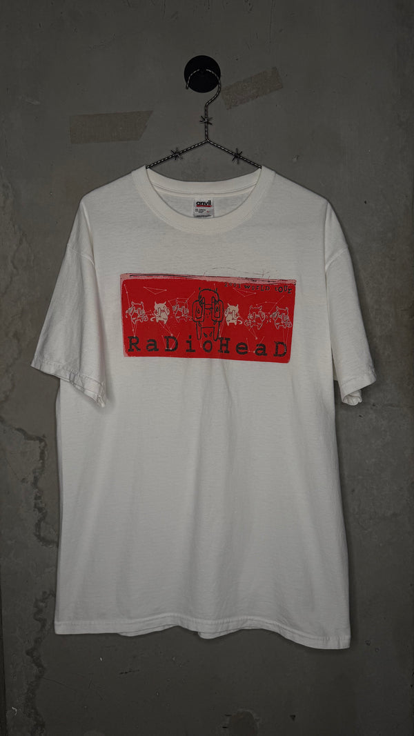 RADIOHEAD AMNESIAC US TOUR LOT TEE 01’