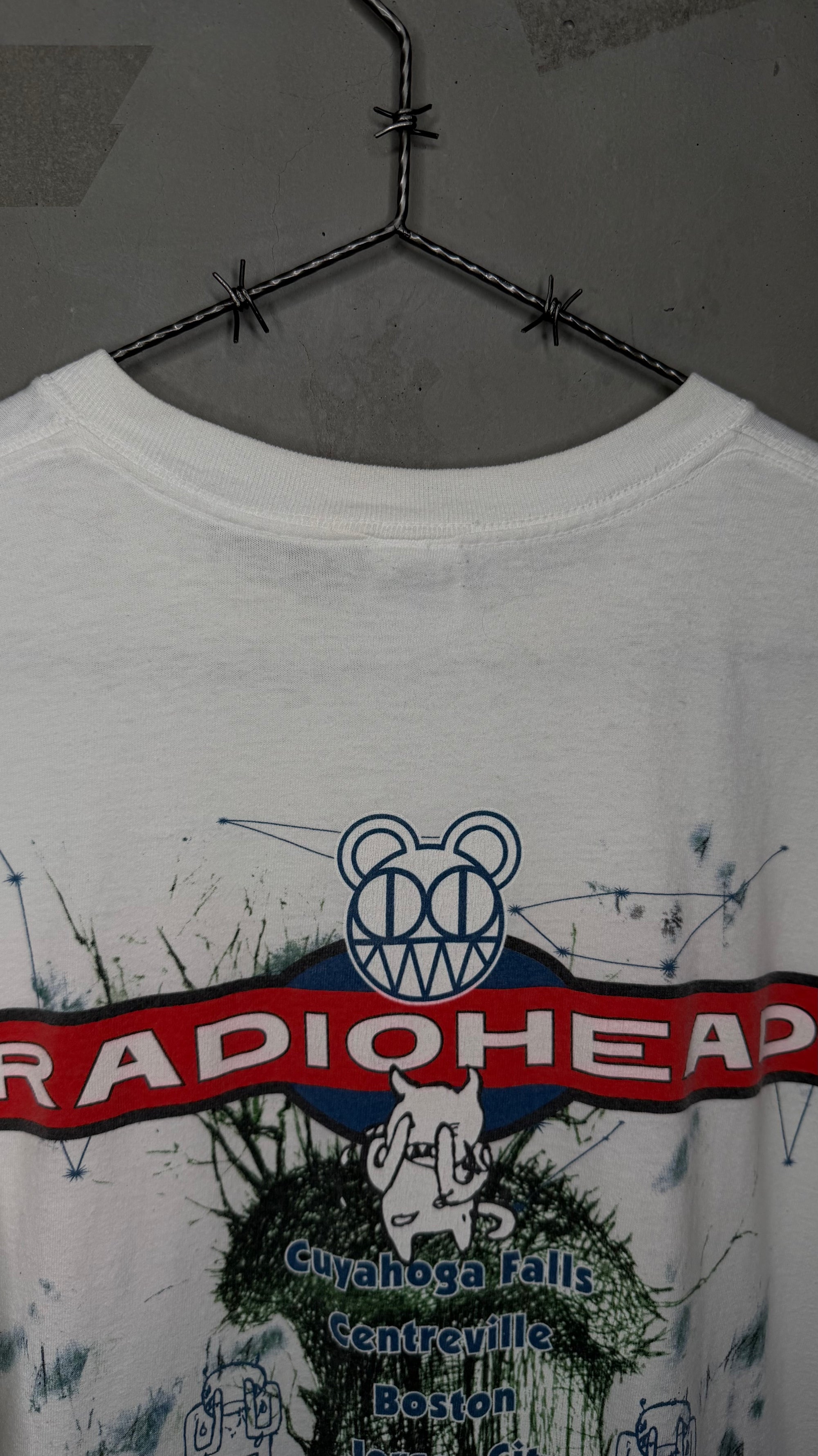 RADIOHEAD AMNESIAC US TOUR LOT TEE 01’