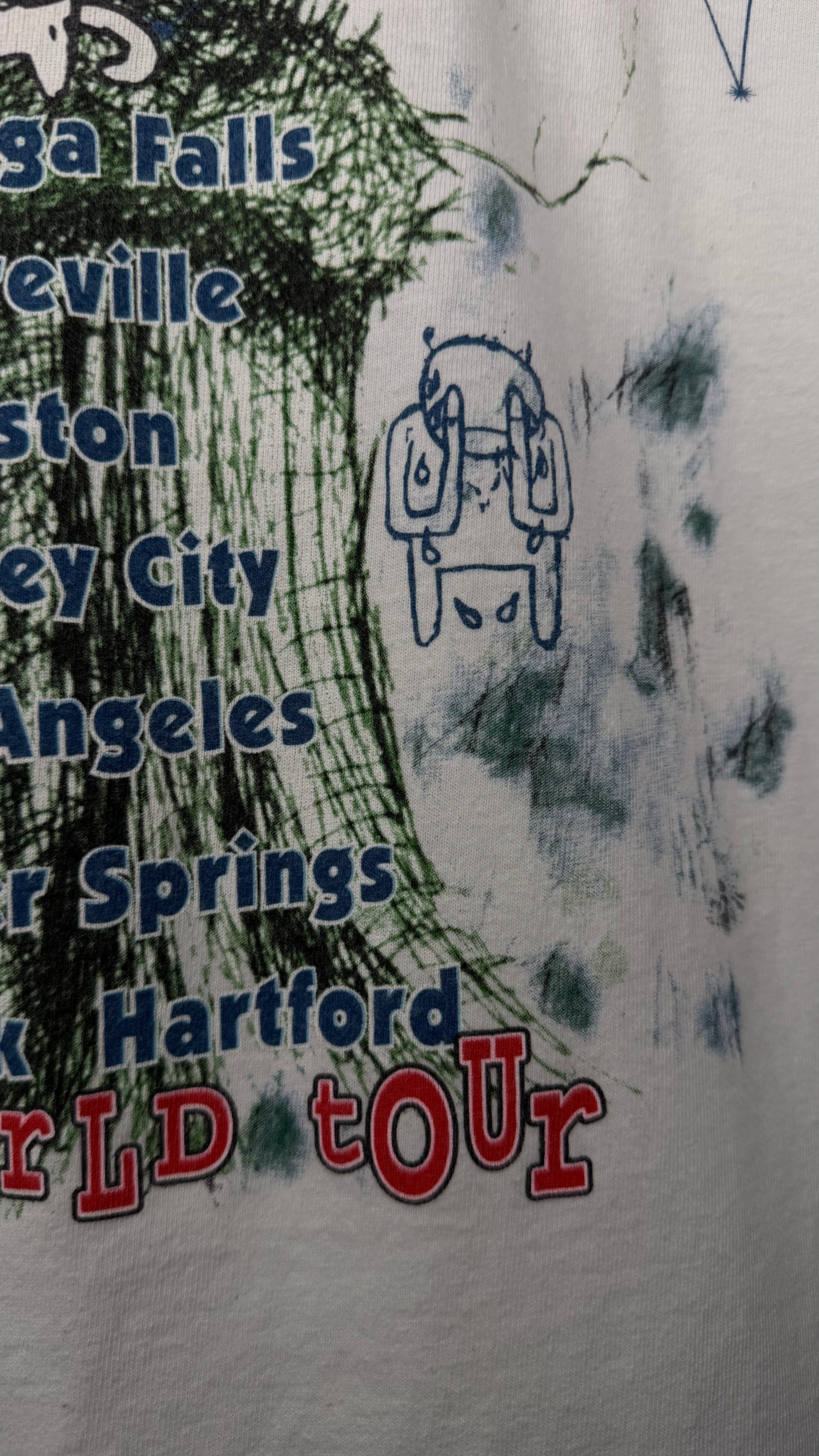 RADIOHEAD AMNESIAC US TOUR LOT TEE 01’