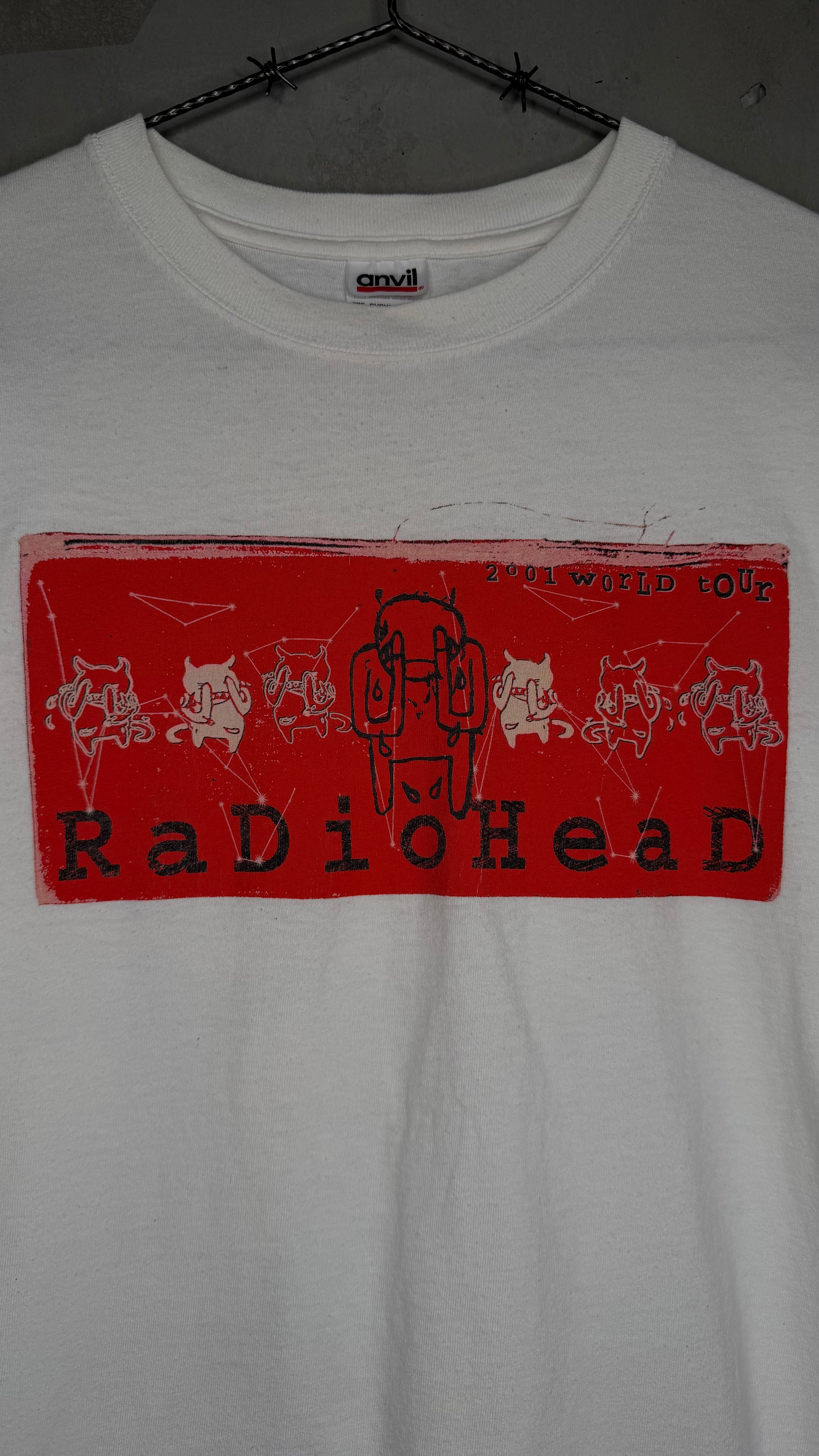 RADIOHEAD AMNESIAC US TOUR LOT TEE 01’