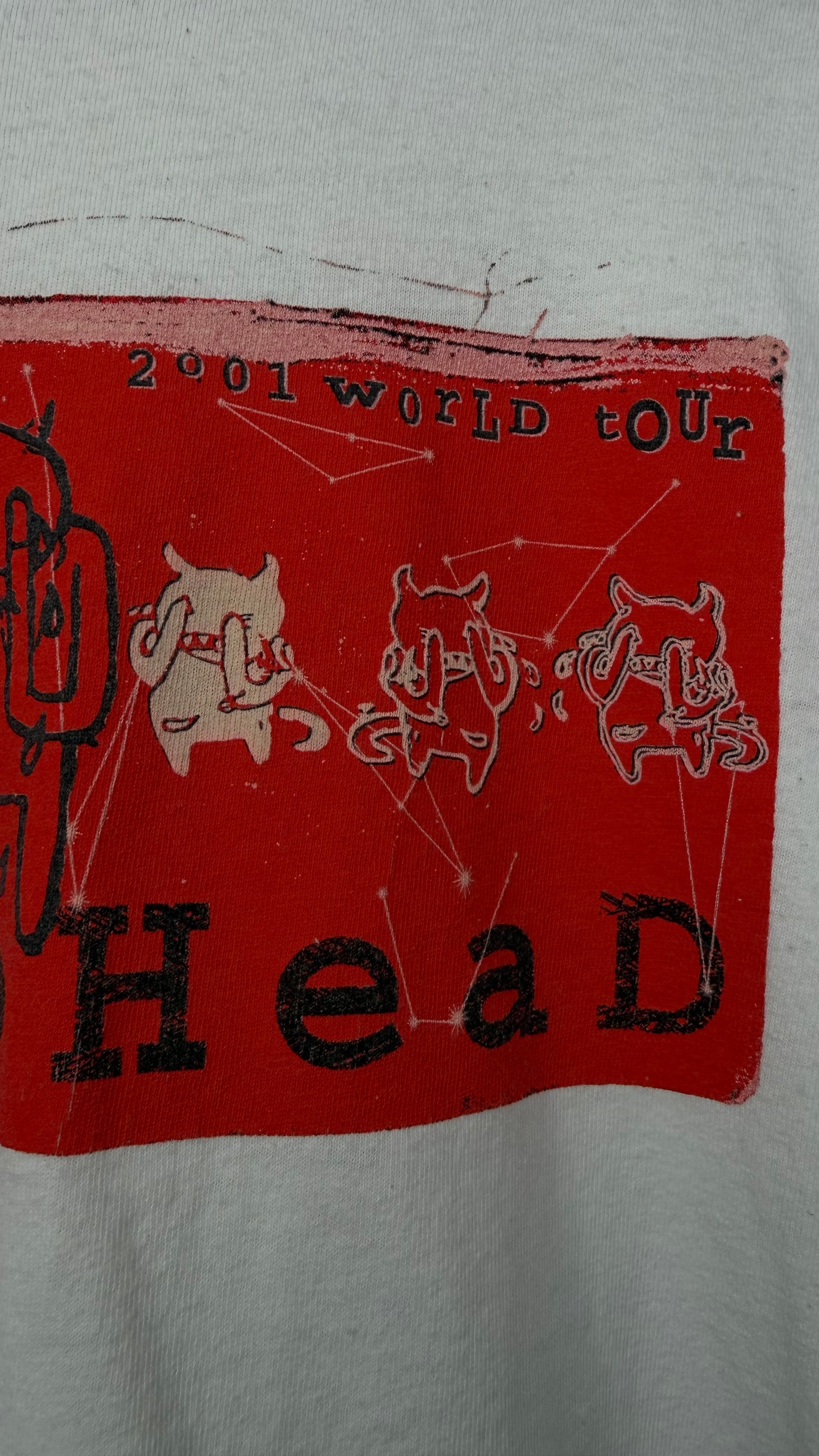 RADIOHEAD AMNESIAC US TOUR LOT TEE 01’