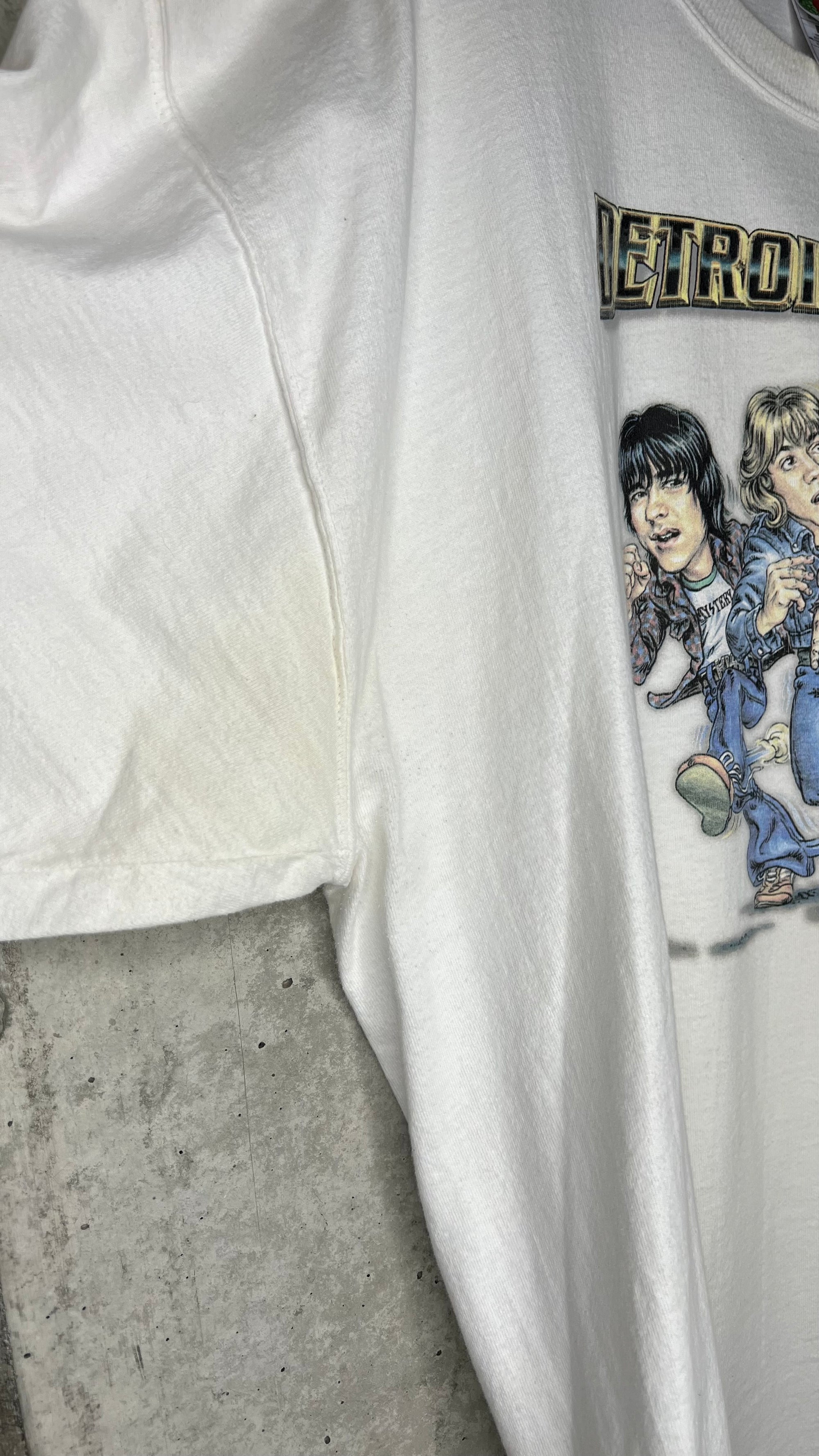 DETROIT ROCK CITY CARICATURE MOVIE PROMO TEE