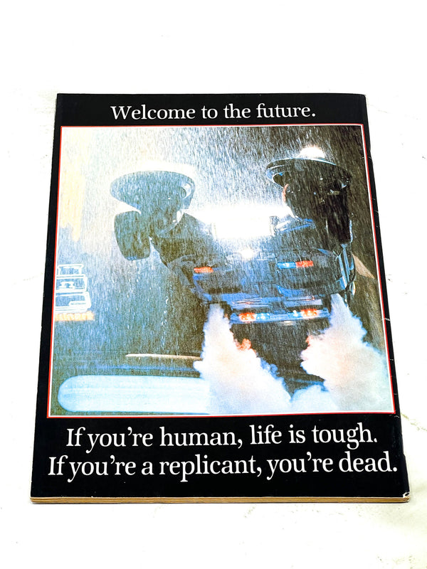 BLADE RUNNER COMIC BOOK BOOTLEG TEE | ‘WELCOME TO THE FUTURE. IF YOU’RE HUMAN LIFE IS TOUGH. IF YOU’RE A REPLICANT, YOU’RE DEAD’