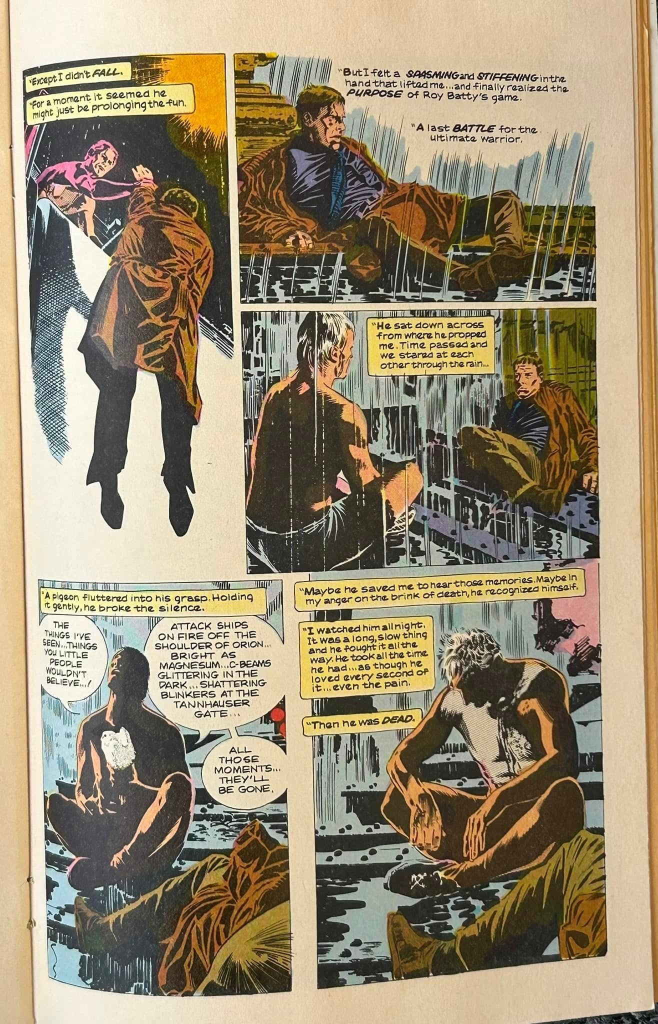 BLADE RUNNER COMIC BOOK BOOTLEG TEE | ‘WELCOME TO THE FUTURE. IF YOU’RE HUMAN LIFE IS TOUGH. IF YOU’RE A REPLICANT, YOU’RE DEAD’