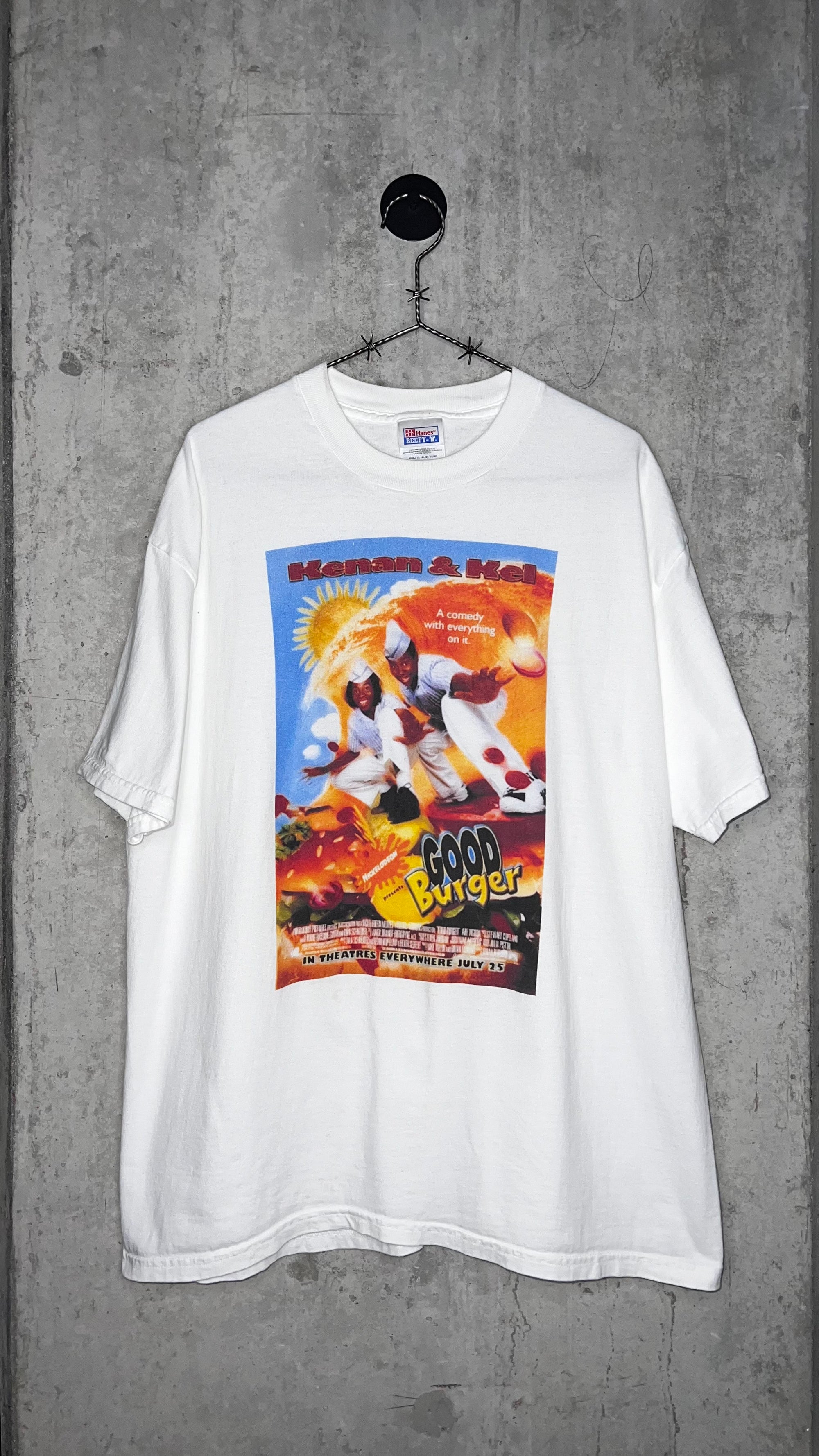 GOOD BURGER MOVIE POSTER TEE | CAST & CREW ONLY NICKELODEON RARITY | KENAN & KEL GRAIL