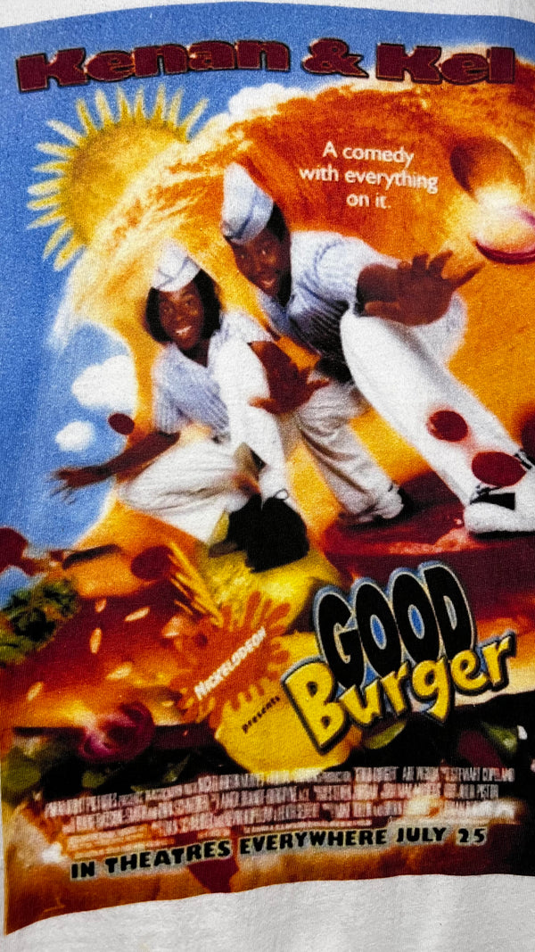 GOOD BURGER MOVIE POSTER TEE | CAST & CREW ONLY NICKELODEON RARITY | KENAN & KEL GRAIL