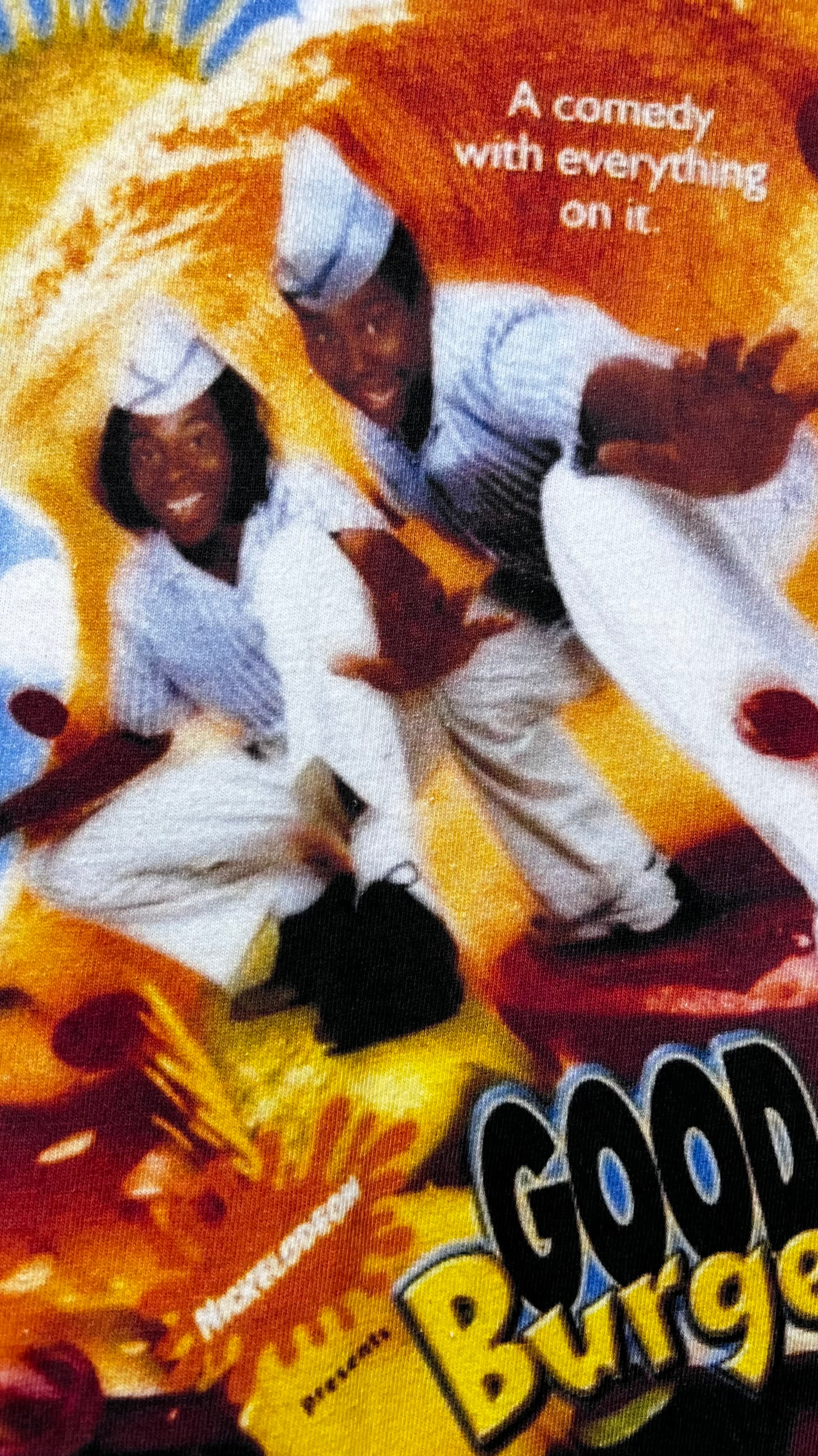 GOOD BURGER MOVIE POSTER TEE | CAST & CREW ONLY NICKELODEON RARITY | KENAN & KEL GRAIL
