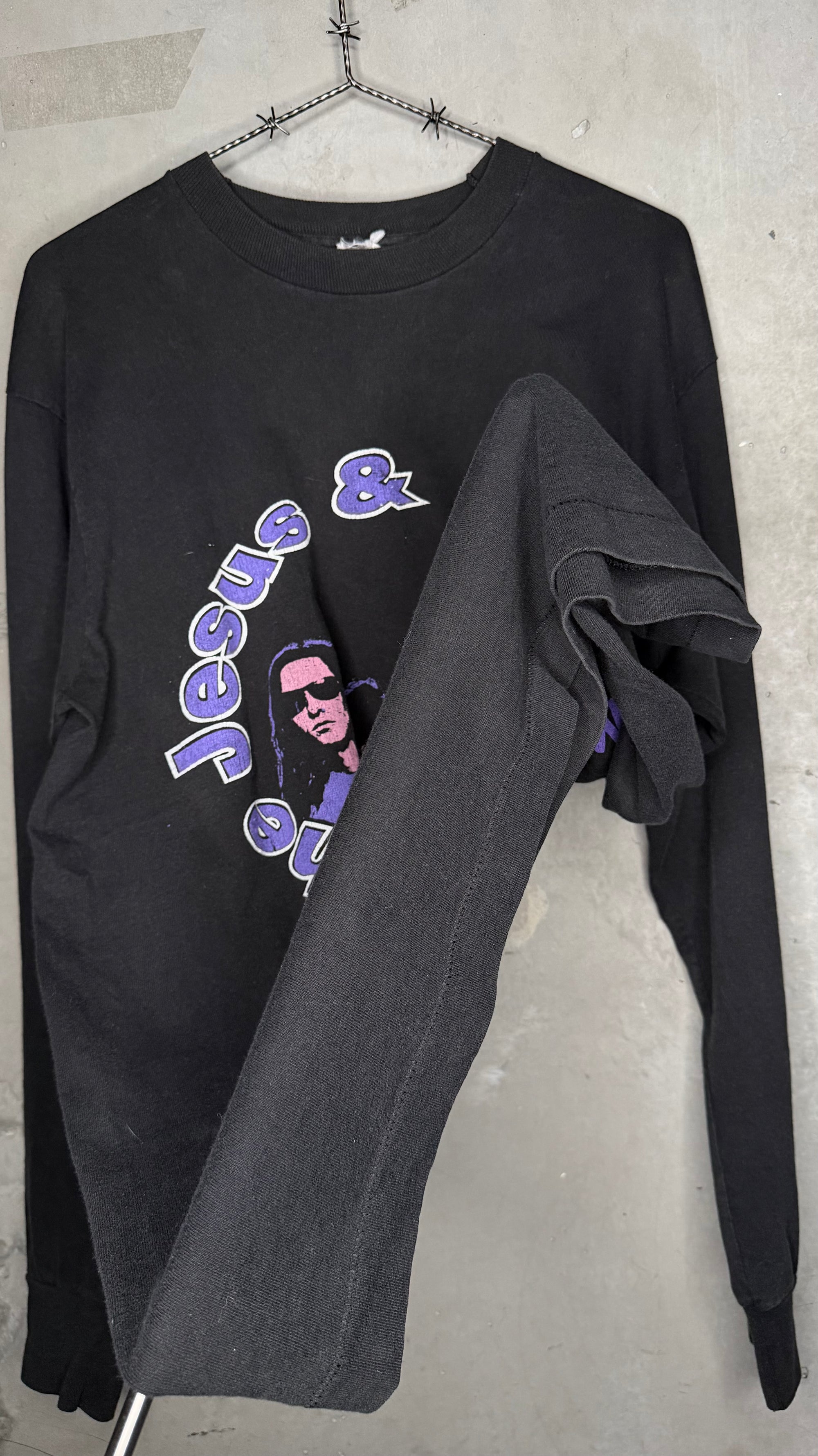 THE JESUS & MARY CHAIN WITH MAZZY STAR ‘STONED AND DETHRONED’ TOUR LONGSLEEVE TEE