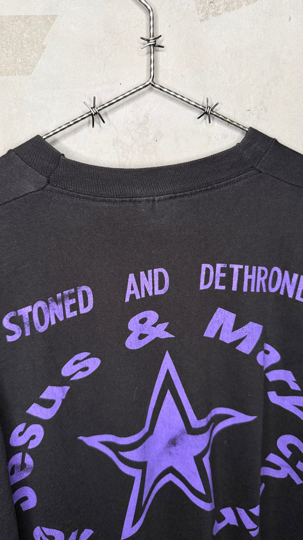 THE JESUS & MARY CHAIN WITH MAZZY STAR ‘STONED AND DETHRONED’ TOUR LONGSLEEVE TEE
