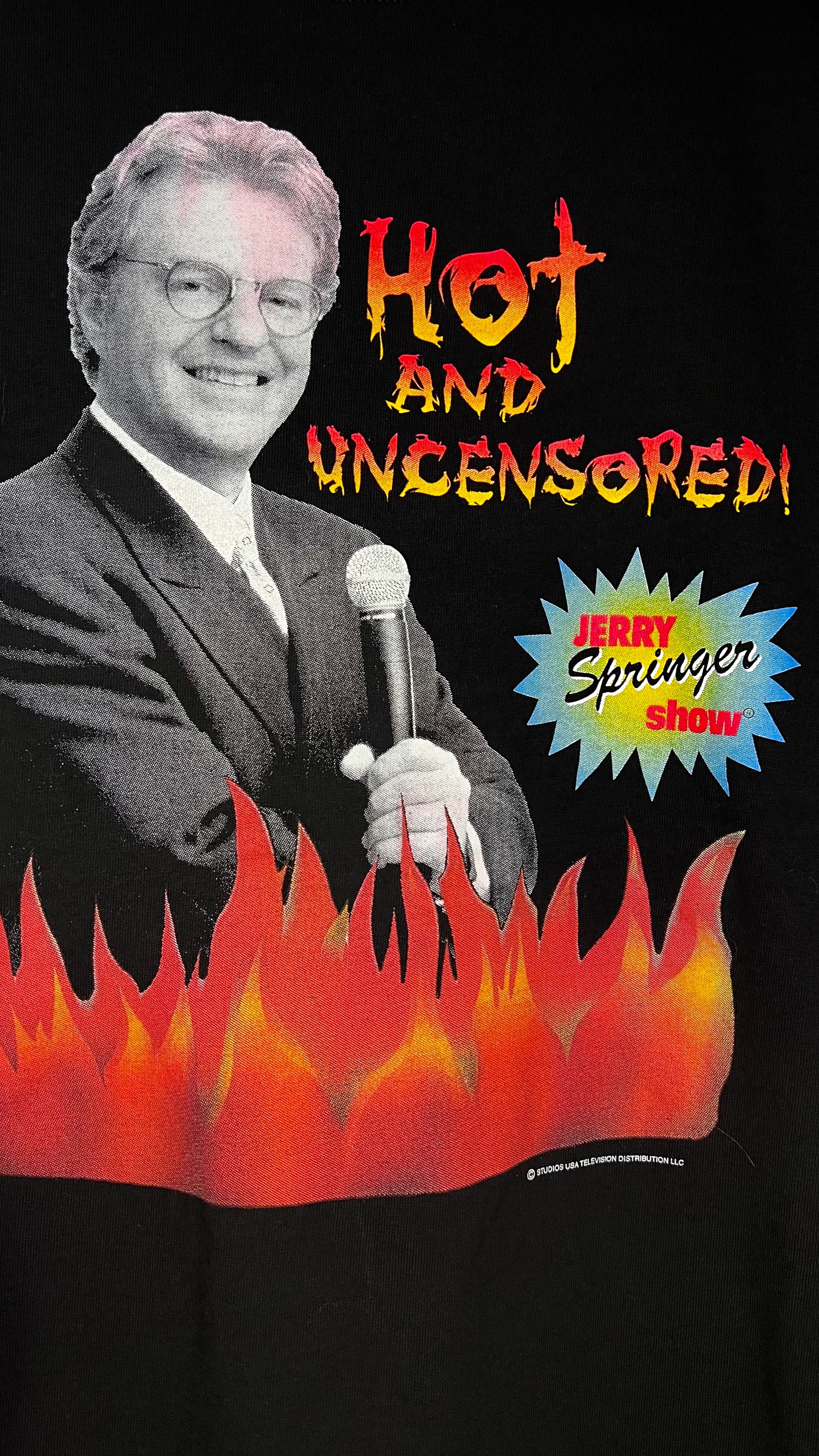 JERRY SPRINGER TEE | HOT & UNCENSORED