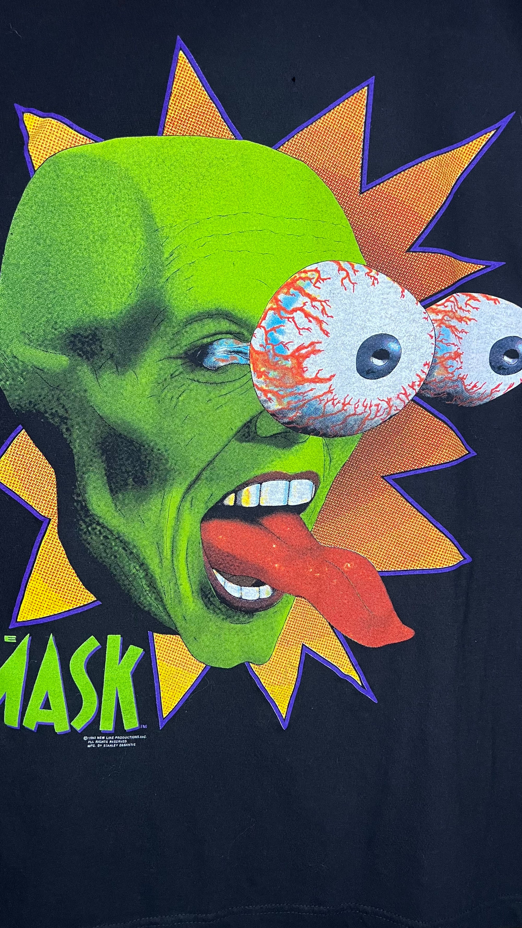 THE MASK MOVIE PROMO TEE | EYE POPPER | JIM CARREY