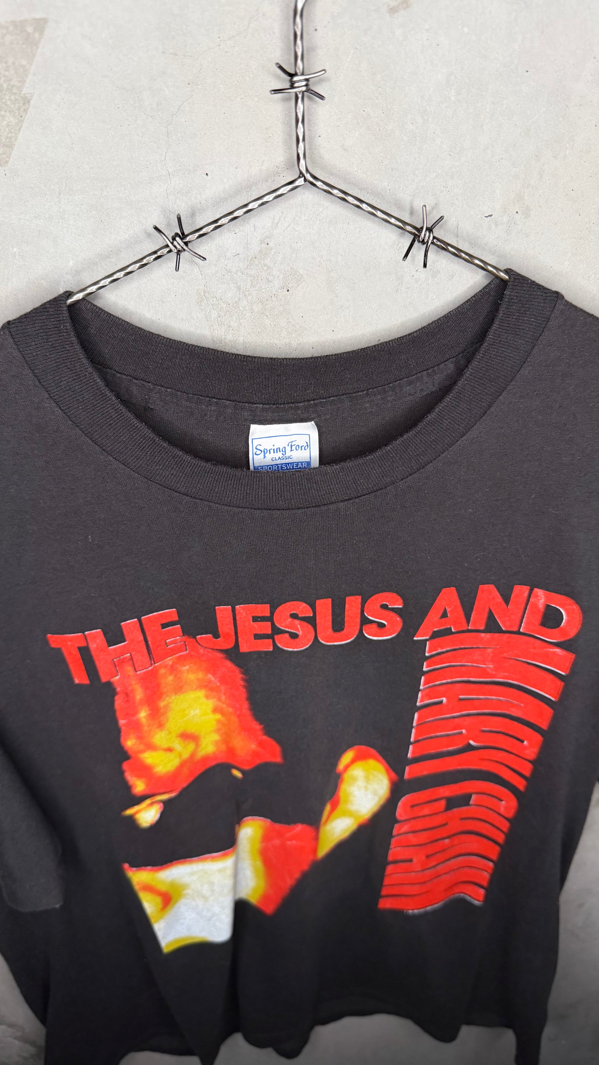 RARE THE JESUS & MARY CHAIN HAPPY WHEN IT RAINS/APRIL SKIES TEE 87’