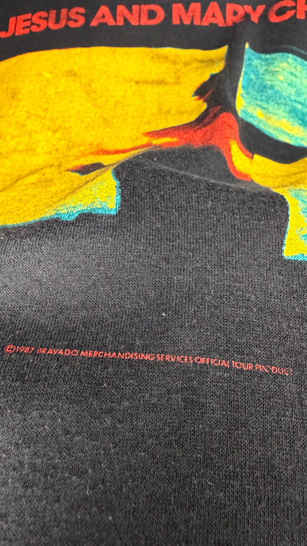 RARE THE JESUS & MARY CHAIN HAPPY WHEN IT RAINS/APRIL SKIES TEE 87’