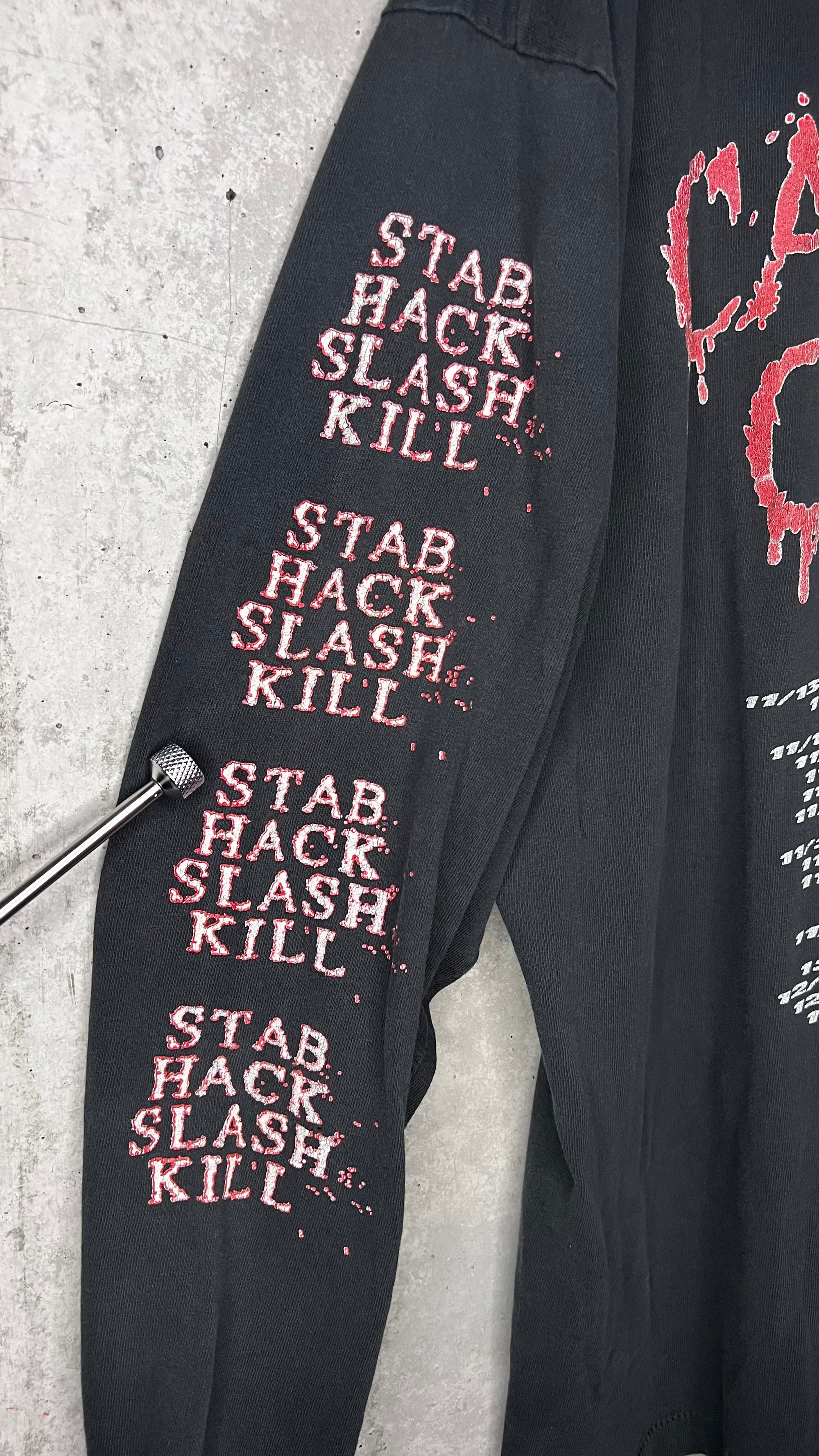 CANNIBAL CORPSE VILE TOUR LONG SLEEVE FADER