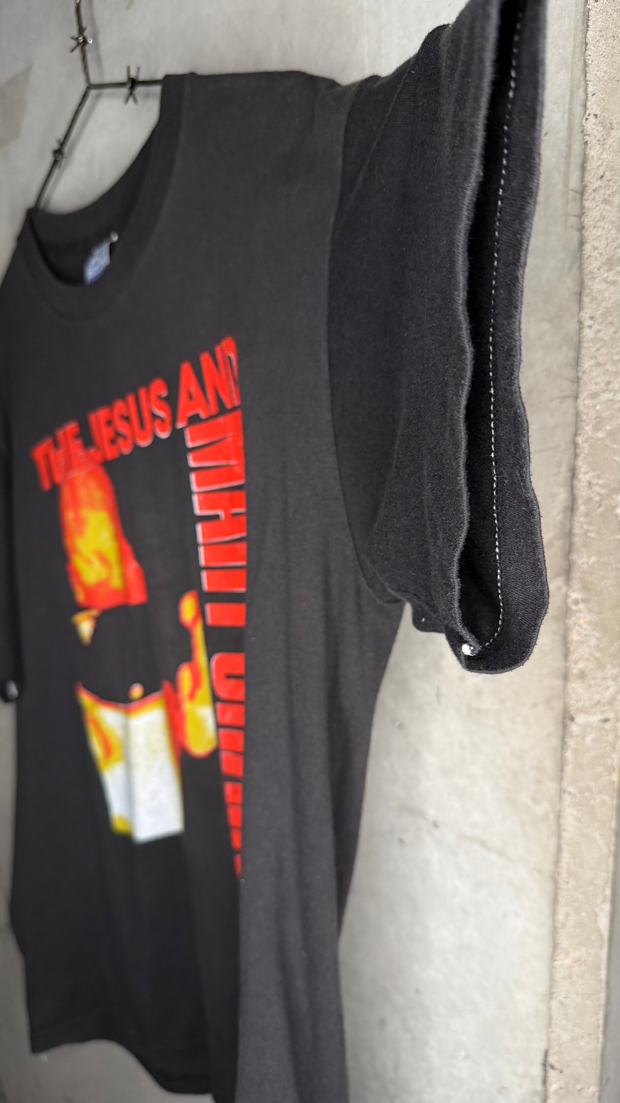 RARE THE JESUS & MARY CHAIN HAPPY WHEN IT RAINS/APRIL SKIES TEE 87’