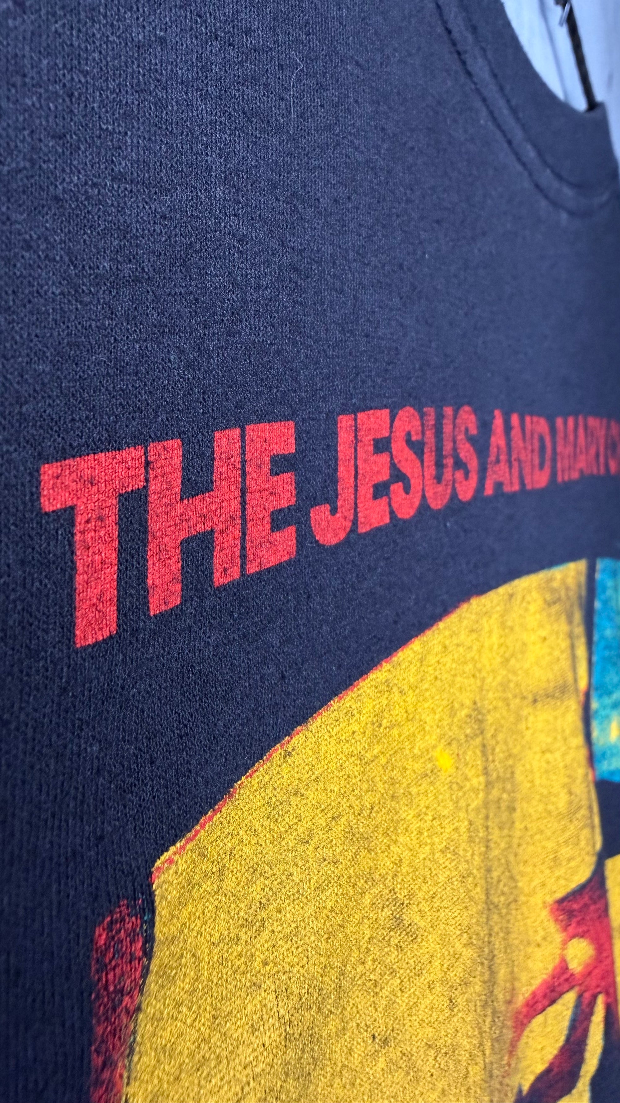 RARE THE JESUS & MARY CHAIN HAPPY WHEN IT RAINS/APRIL SKIES TEE 87’