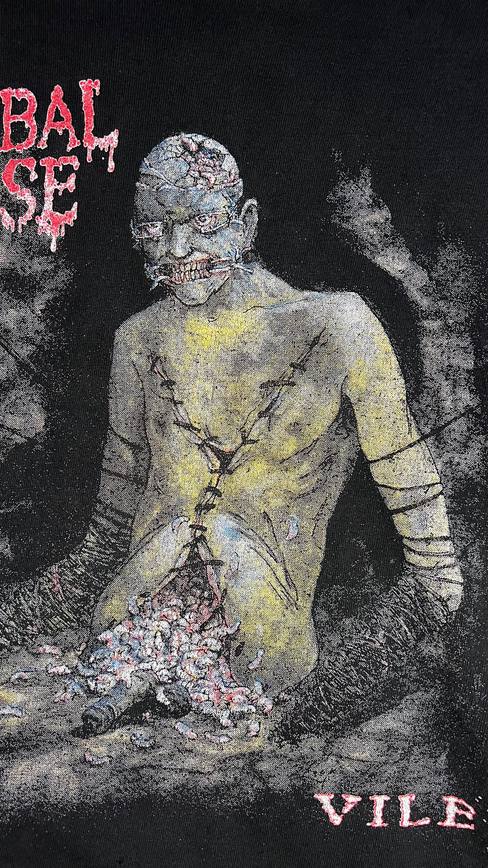 CANNIBAL CORPSE VILE TOUR LONG SLEEVE FADER