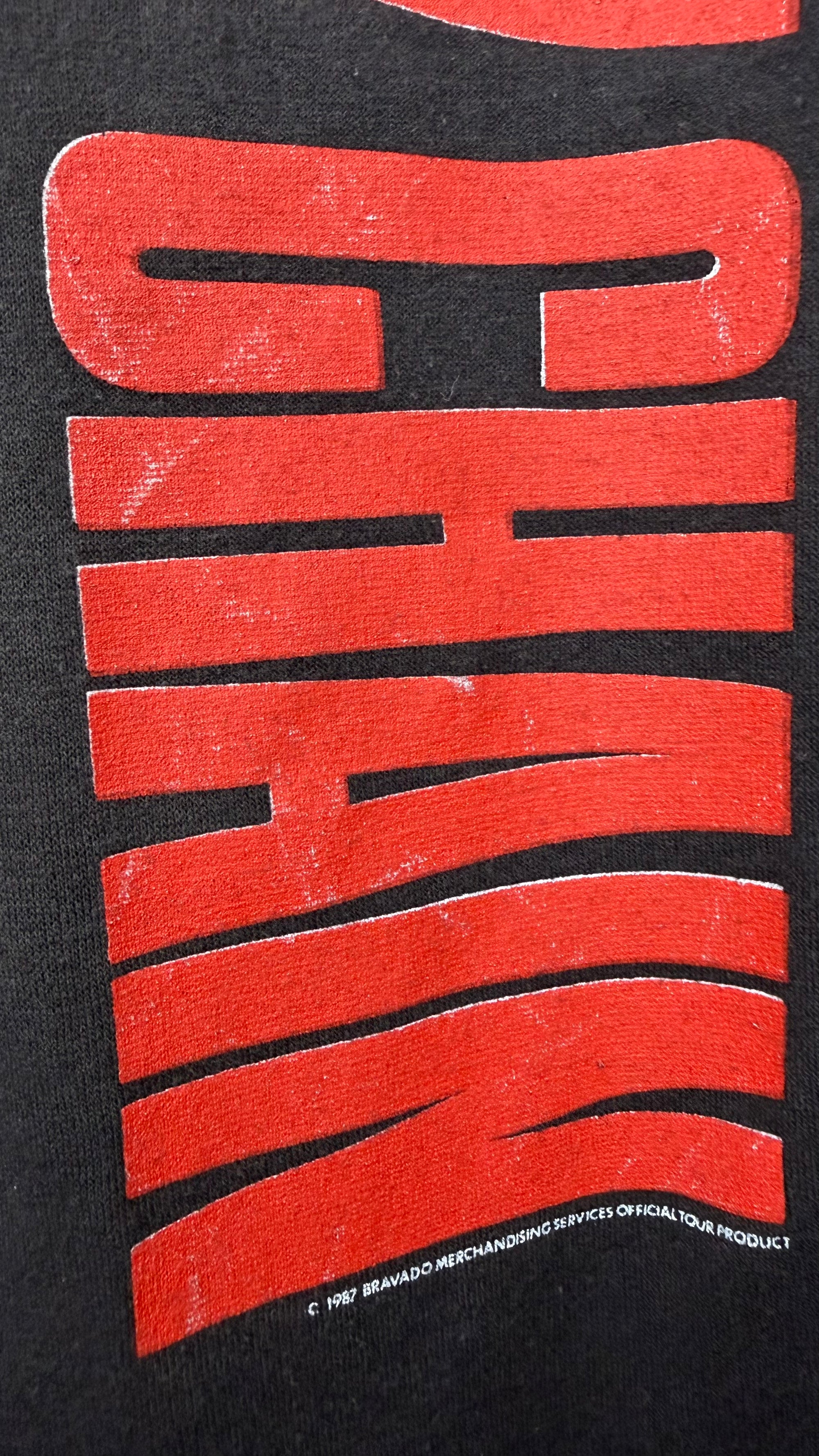 RARE THE JESUS & MARY CHAIN HAPPY WHEN IT RAINS/APRIL SKIES TEE 87’