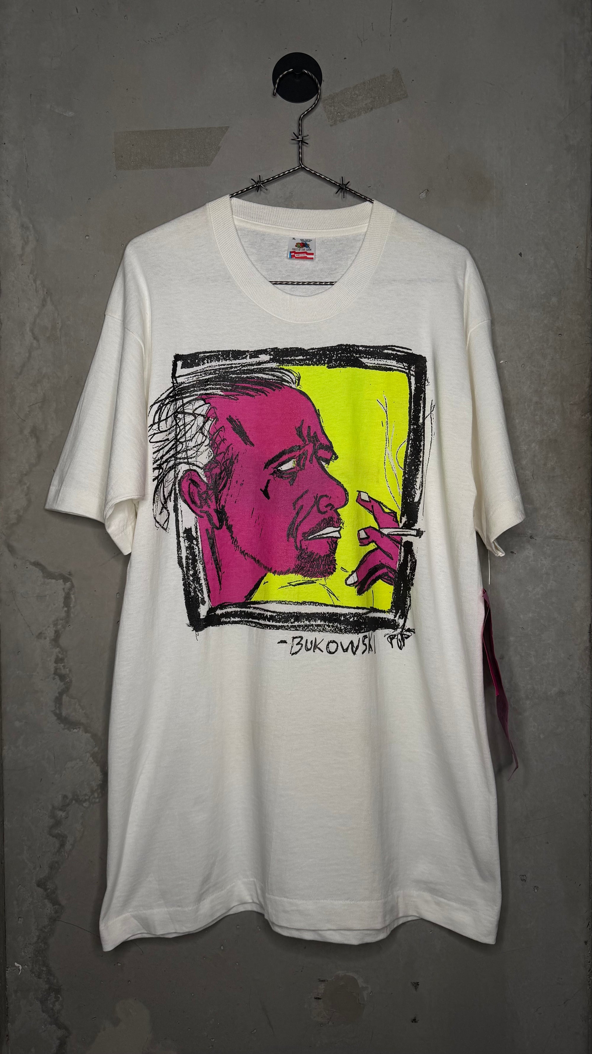 CHARLES BUKOWSKI ‘TROUBLE’ TEE | DEADSTOCK W/ TAGS