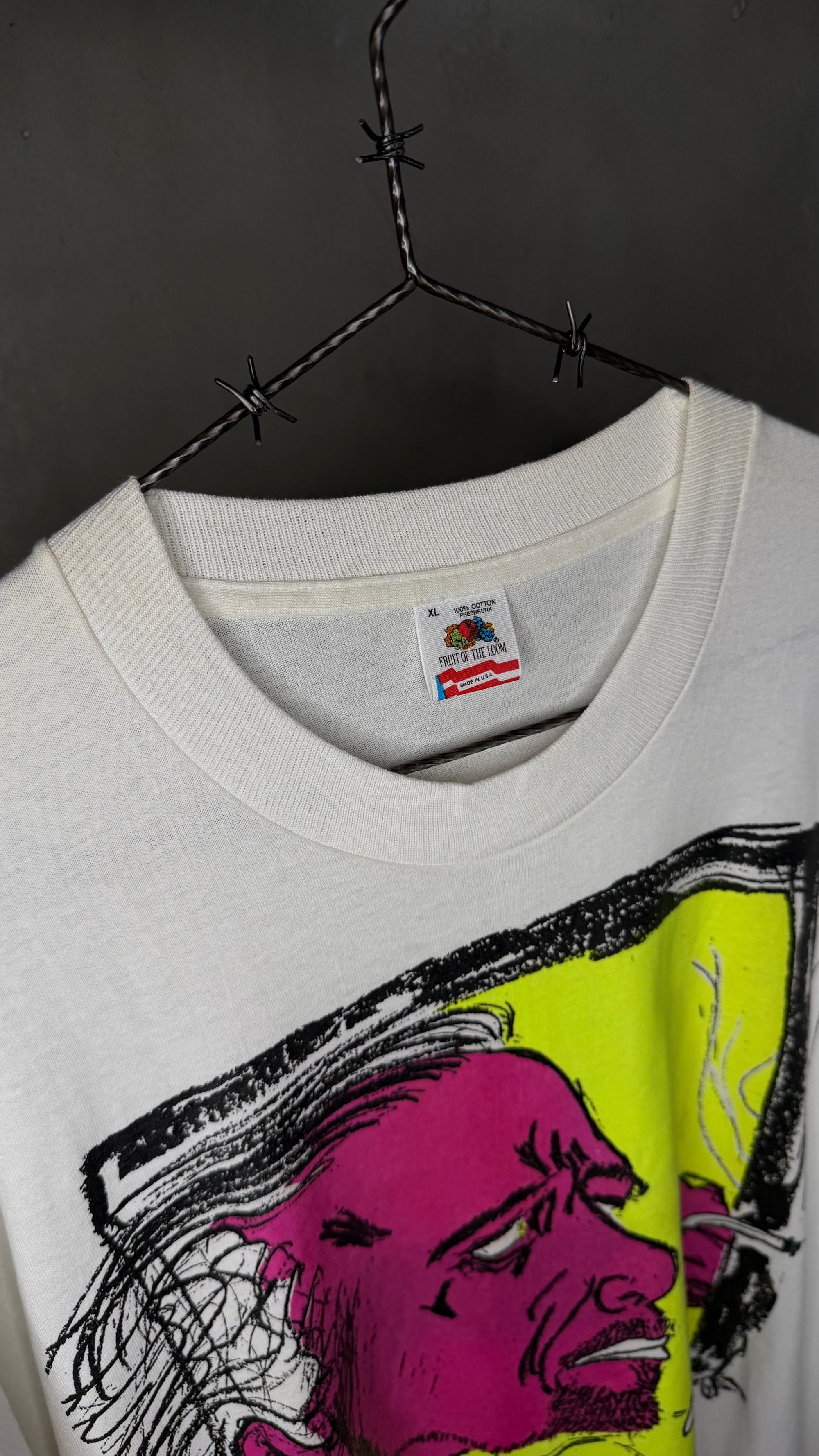 CHARLES BUKOWSKI ‘TROUBLE’ TEE | DEADSTOCK W/ TAGS