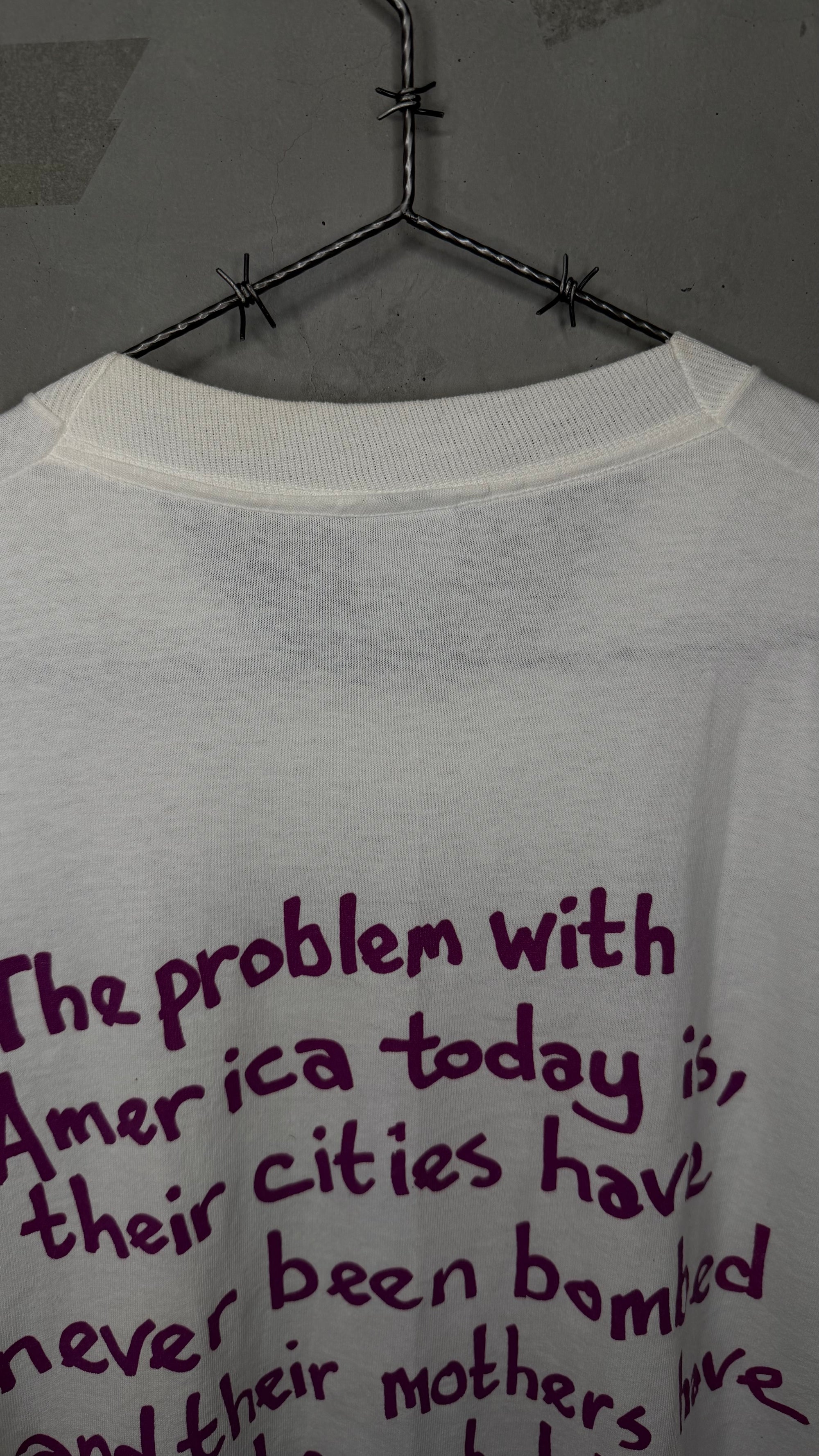 CHARLES BUKOWSKI ‘TROUBLE’ TEE | DEADSTOCK W/ TAGS