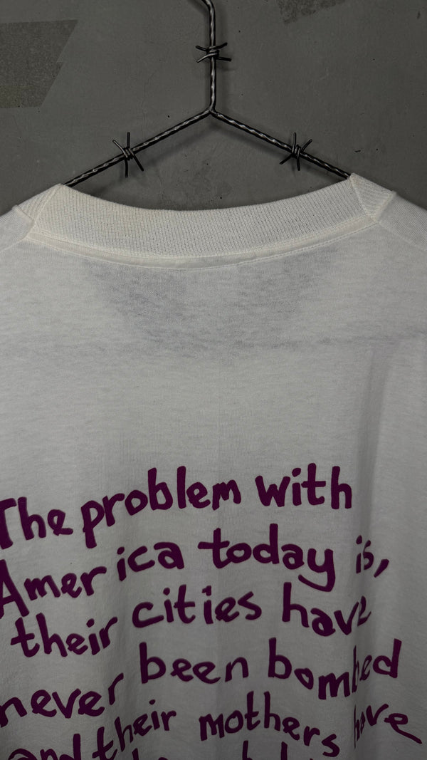 CHARLES BUKOWSKI ‘TROUBLE’ TEE | DEADSTOCK W/ TAGS