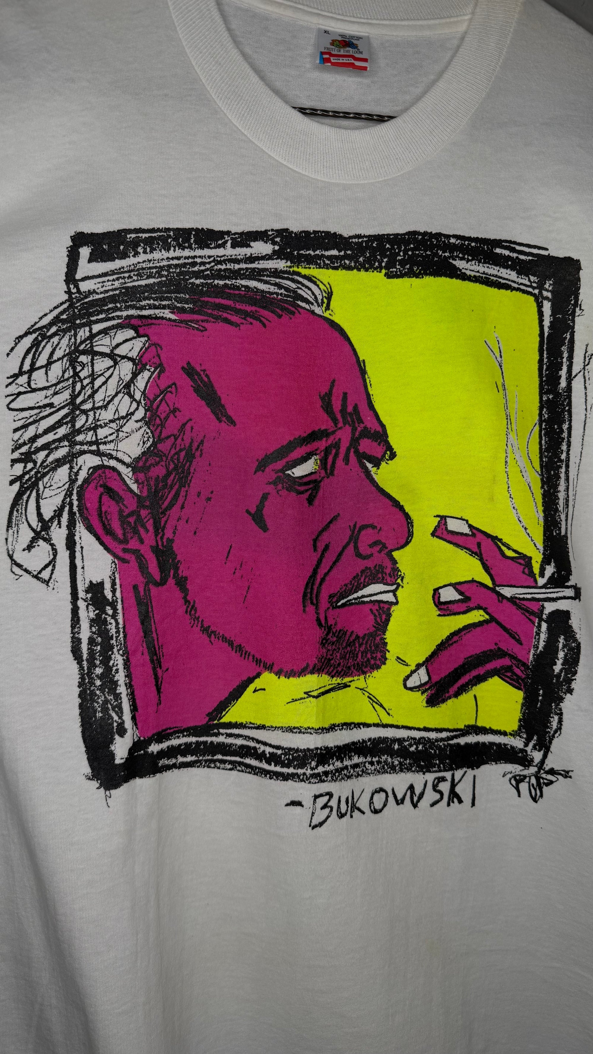 CHARLES BUKOWSKI ‘TROUBLE’ TEE | DEADSTOCK W/ TAGS