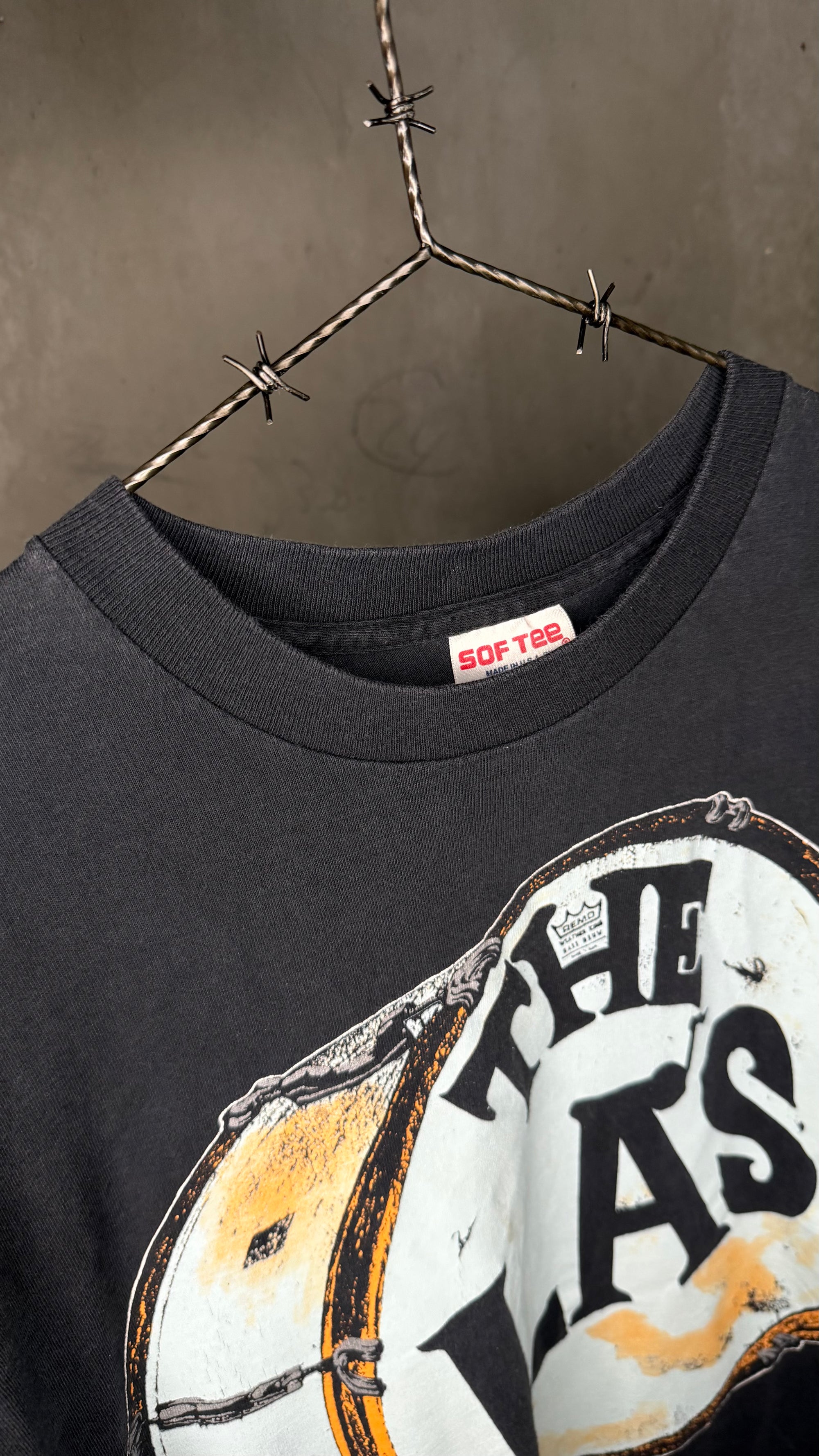 THE LA’S BIG PRINT DRUM TEE | NORTH AMERICAN TOUR 91’