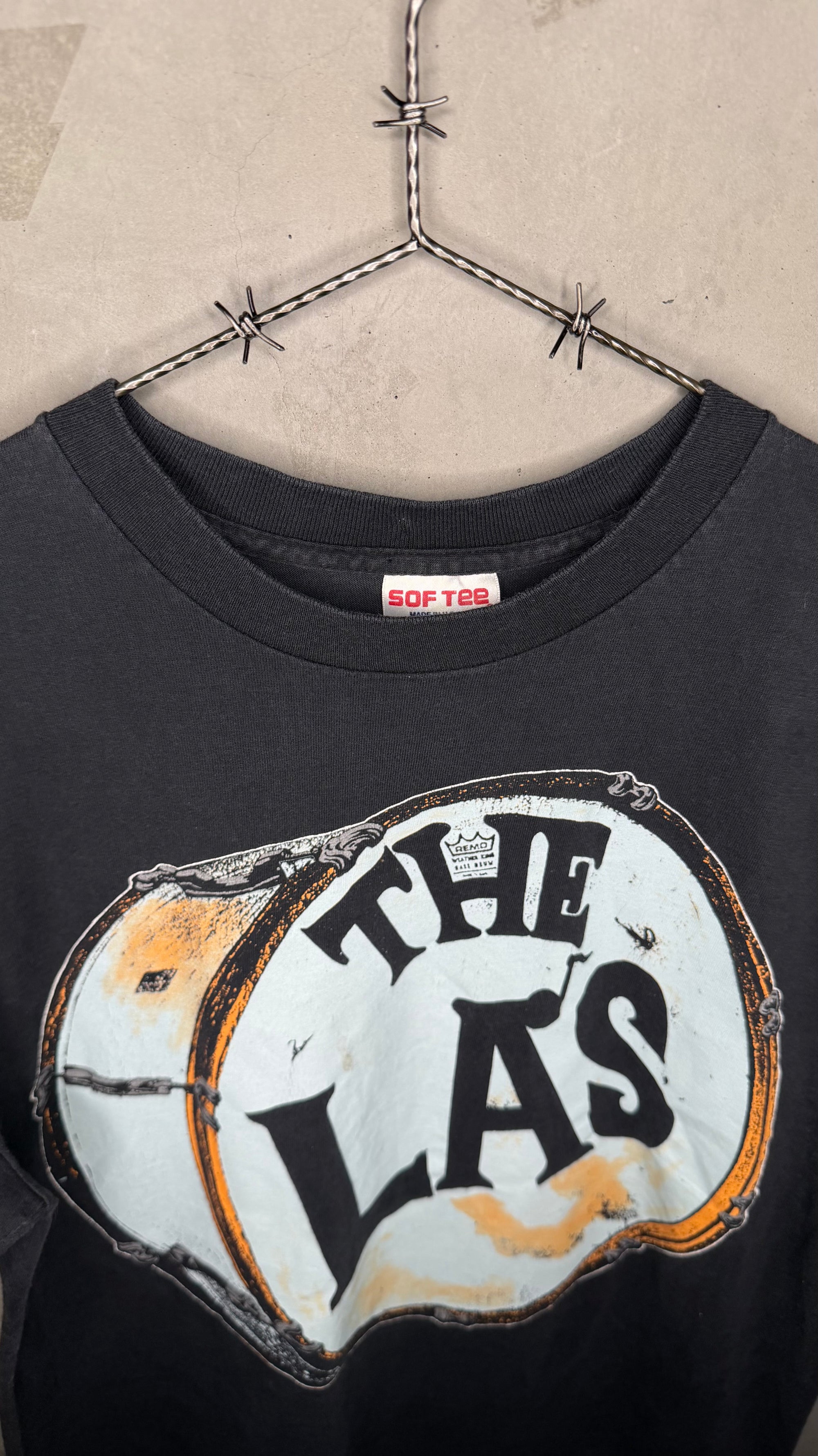 THE LA’S BIG PRINT DRUM TEE | NORTH AMERICAN TOUR 91’