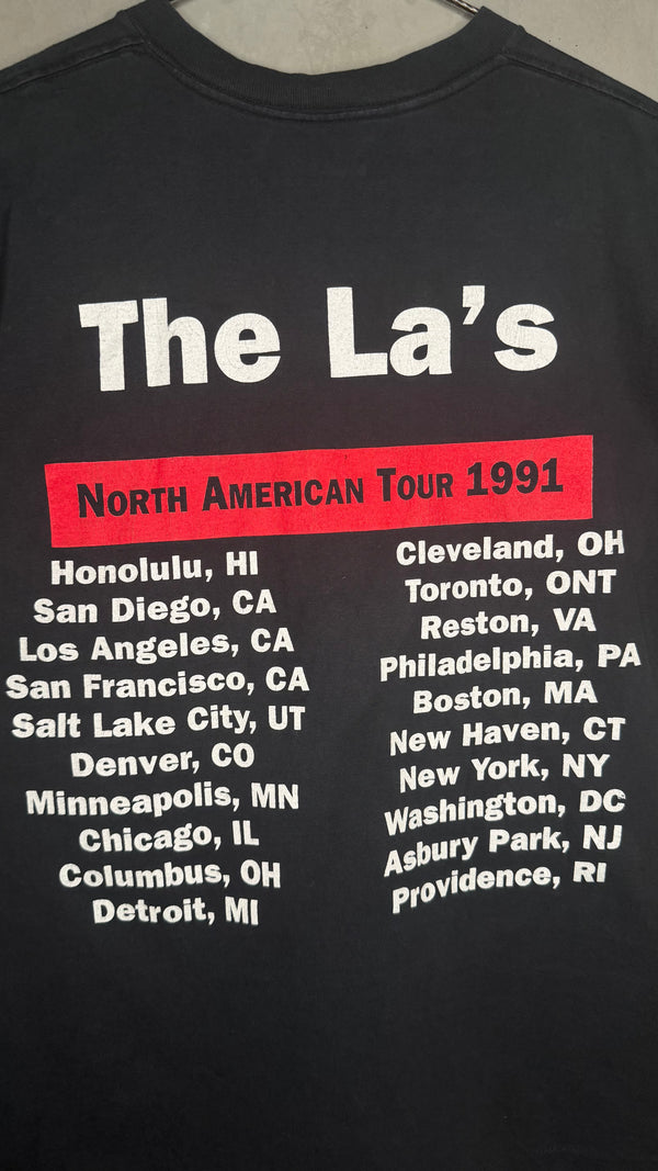 THE LA’S BIG PRINT DRUM TEE | NORTH AMERICAN TOUR 91’
