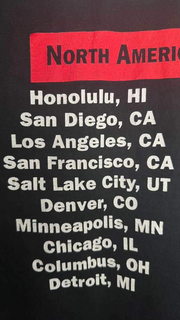 THE LA’S BIG PRINT DRUM TEE | NORTH AMERICAN TOUR 91’