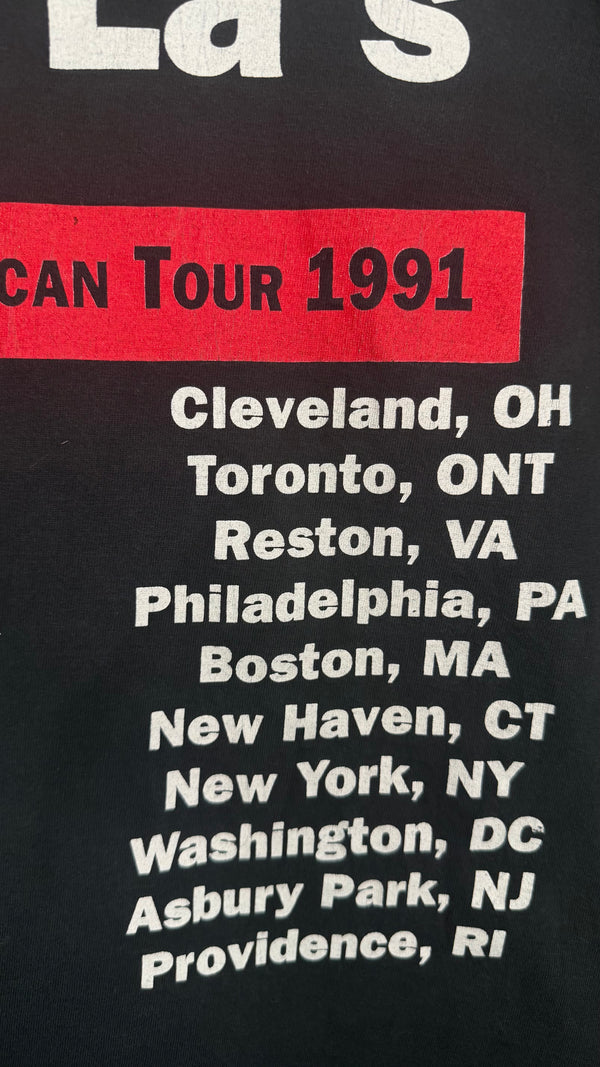 THE LA’S BIG PRINT DRUM TEE | NORTH AMERICAN TOUR 91’