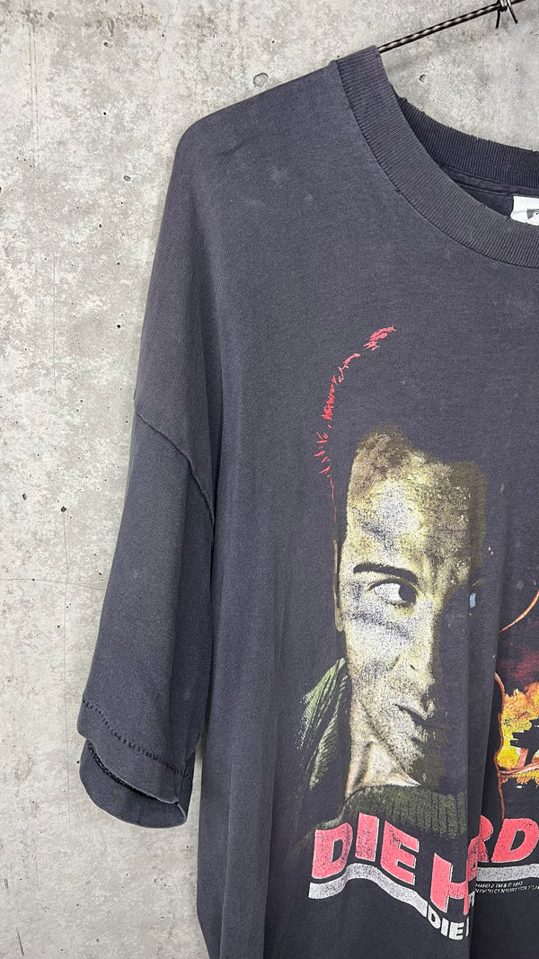 DIE HARD 2 MOVIE PROMO TEE | RARE BRUCE WILLIS GRAIL | FADER