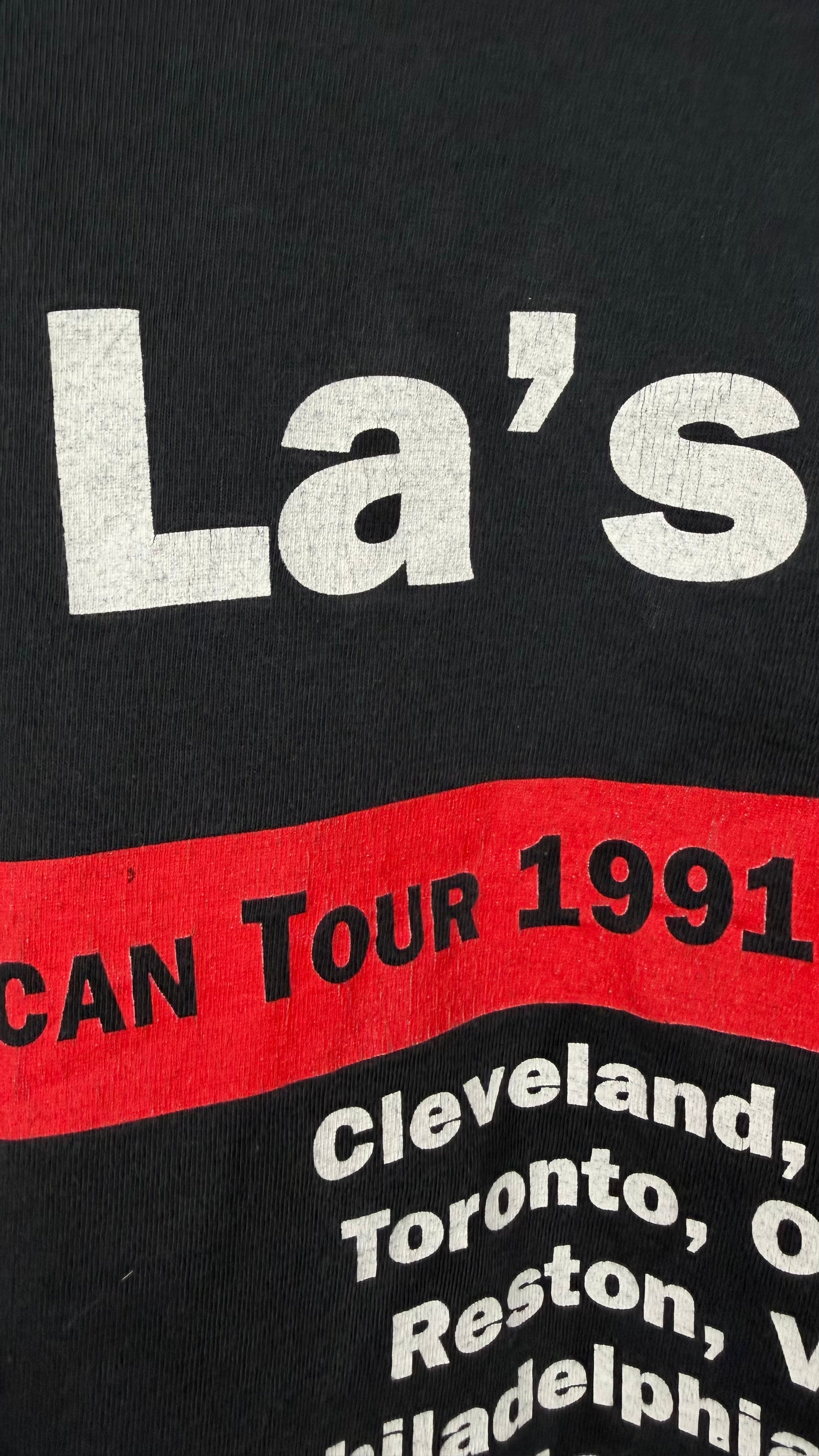 THE LA’S BIG PRINT DRUM TEE | NORTH AMERICAN TOUR 91’