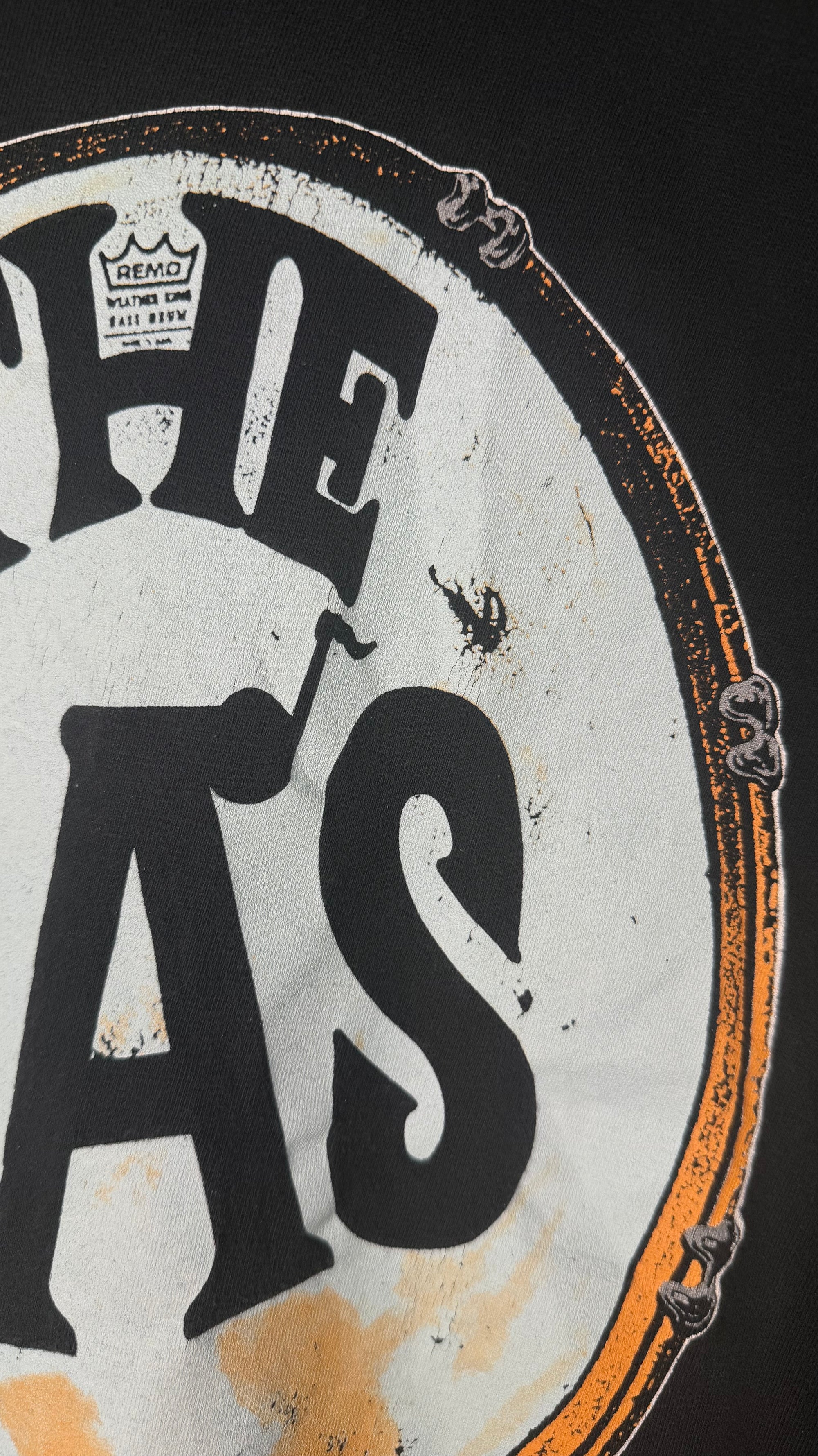 THE LA’S BIG PRINT DRUM TEE | NORTH AMERICAN TOUR 91’