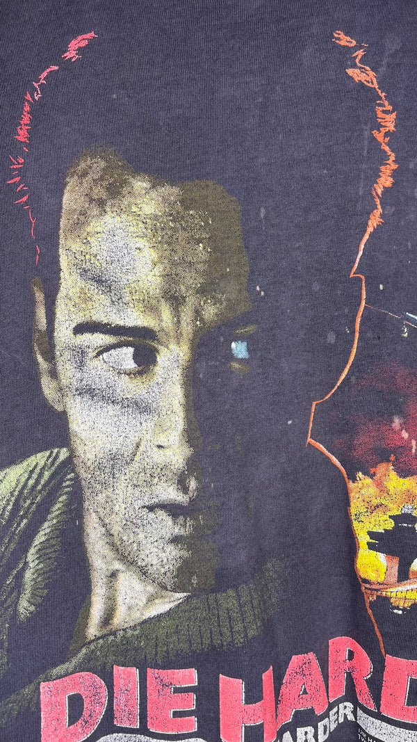 DIE HARD 2 MOVIE PROMO TEE | RARE BRUCE WILLIS GRAIL | FADER