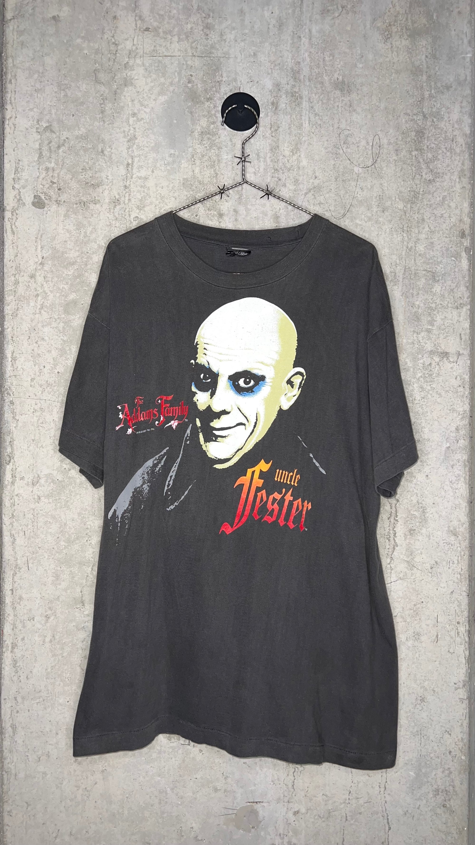 ADDAMS FAMILY UNCLE FESTER TEE