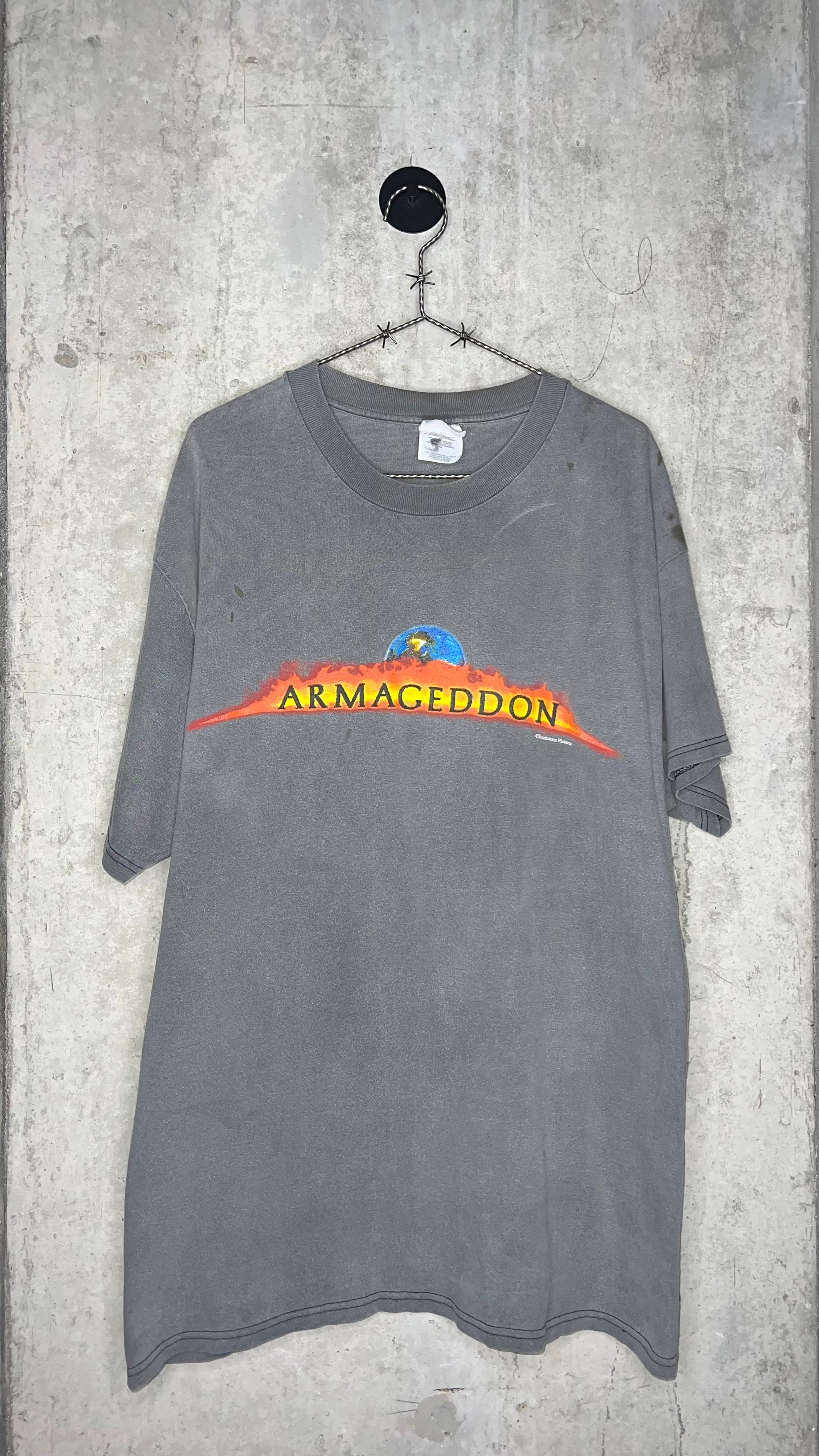 ARMAGEDDON FADER TEE | RARE NOKIA & CIRCUIT CITY PROMO BACK HIT